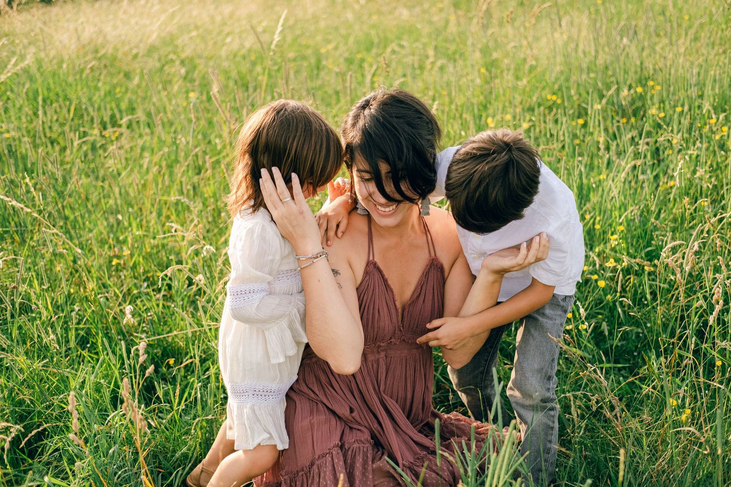 Family Session at Max Patch Trail in North Carolina