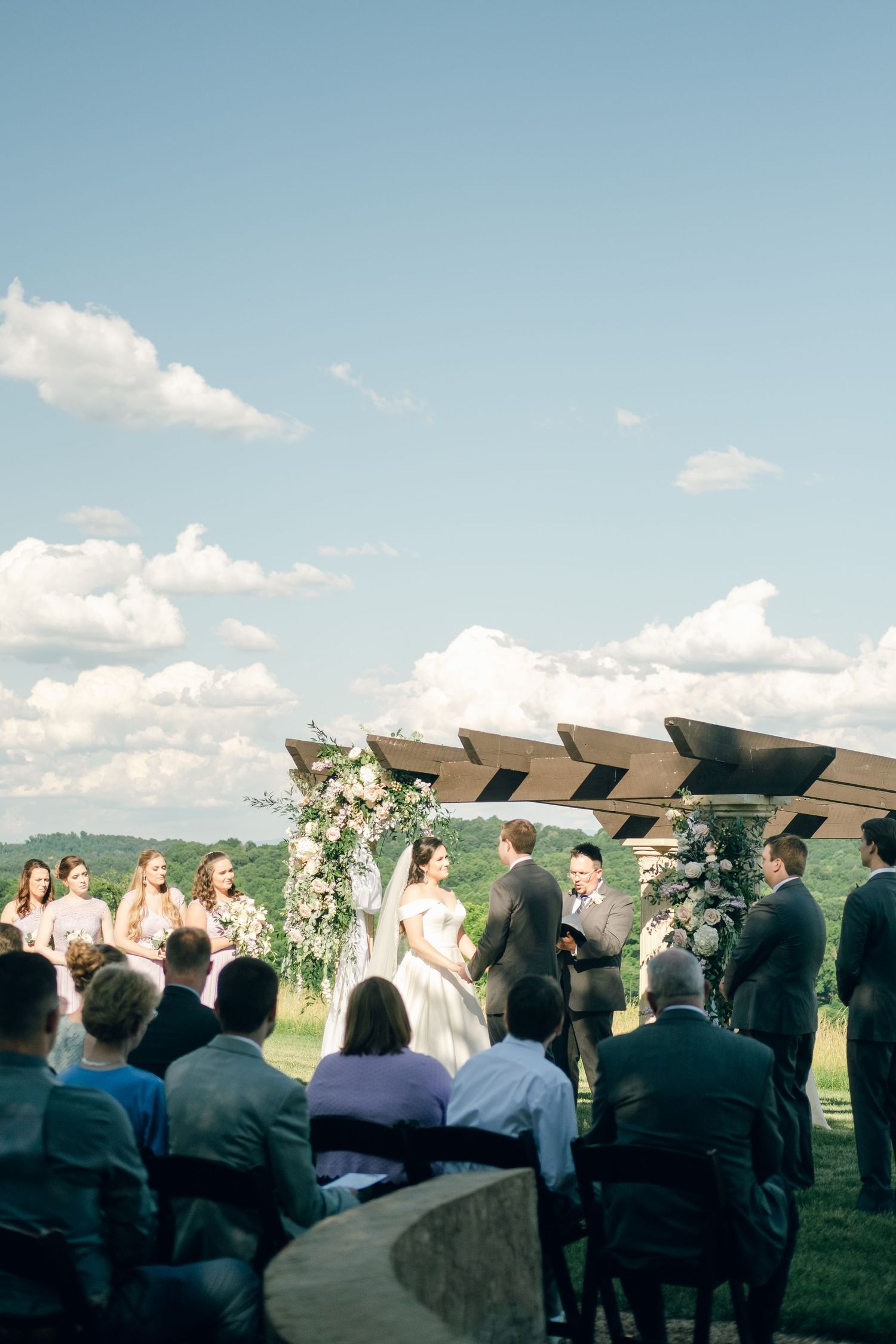 Wedding at Chateau Selah Venue in East Tennessee