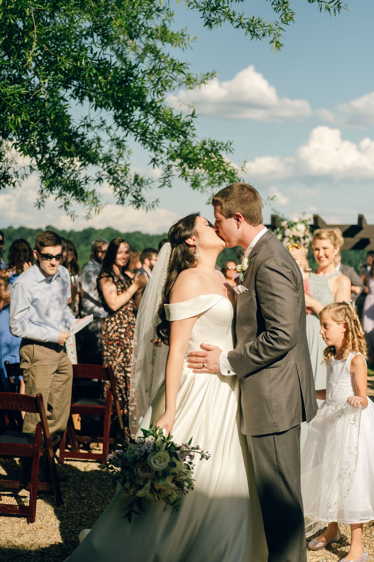 Wedding at Chateau Selah Venue in East Tennessee