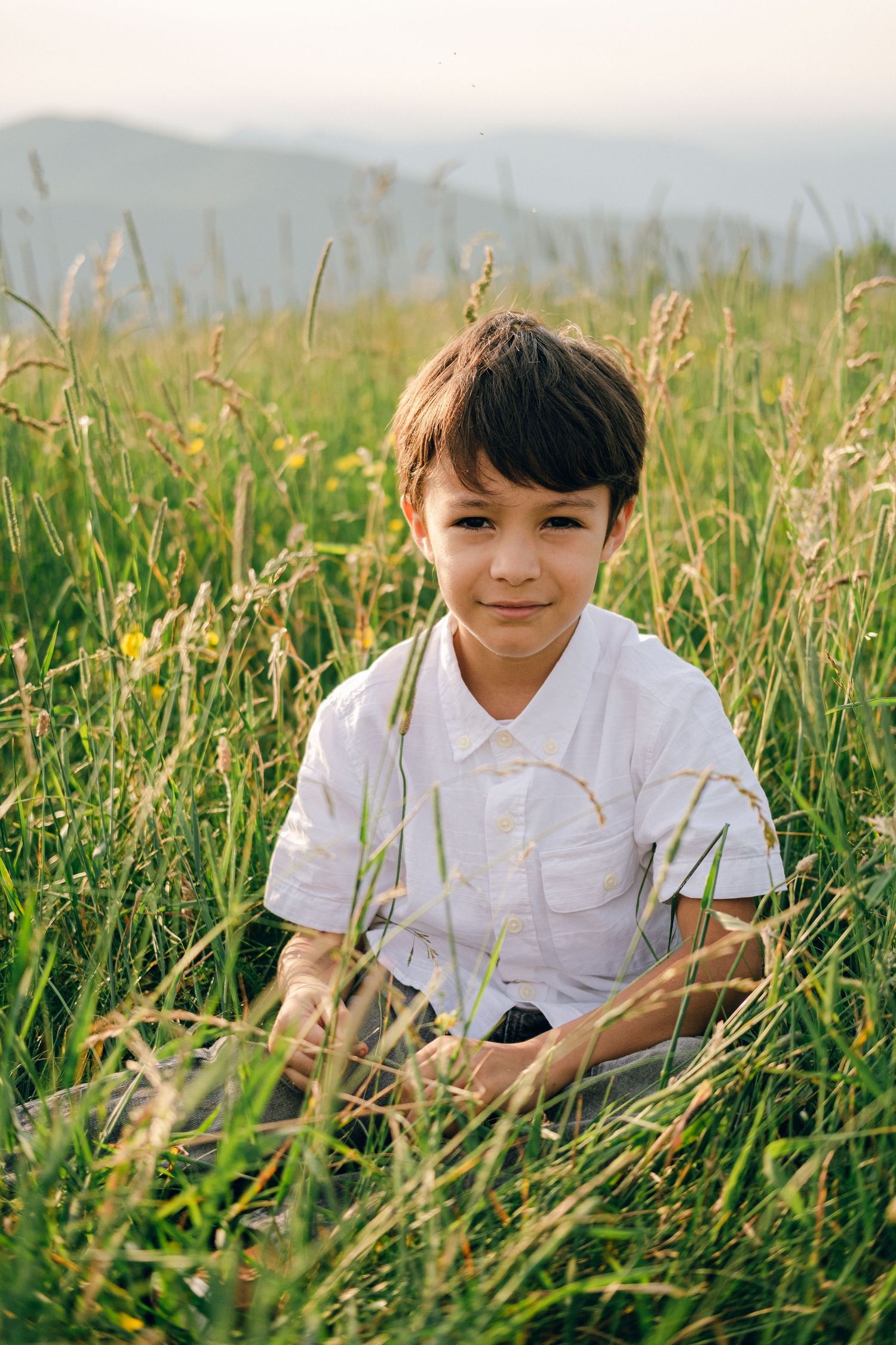 Family Session at Max Patch Trail in North Carolina