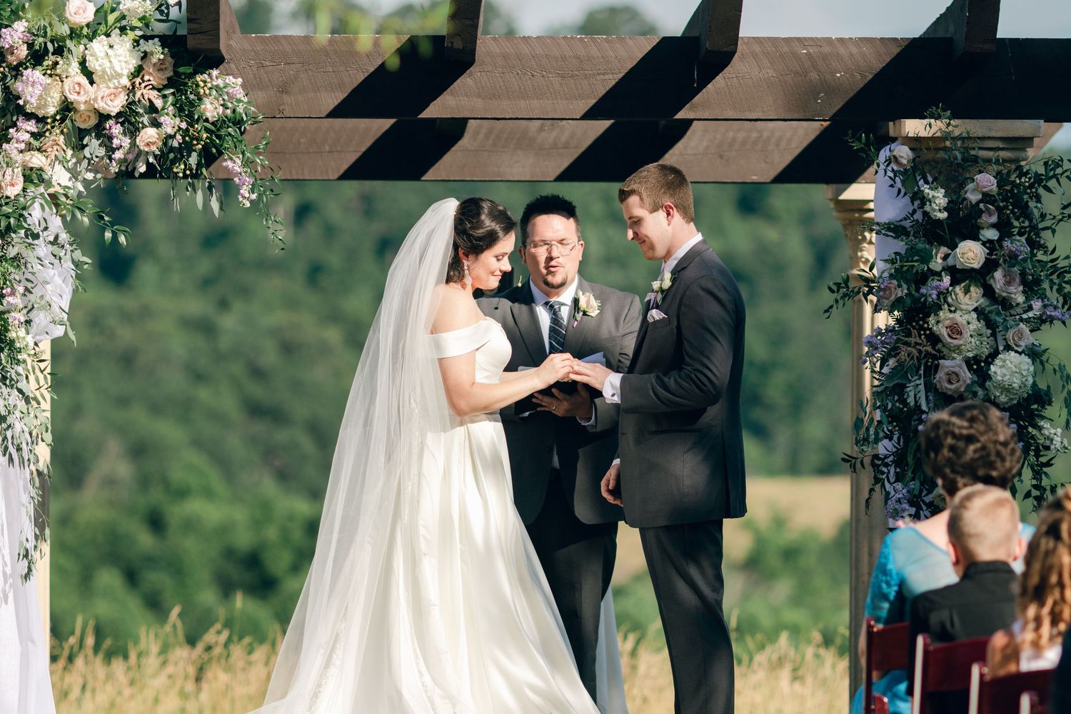 Wedding at Chateau Selah Venue in East Tennessee