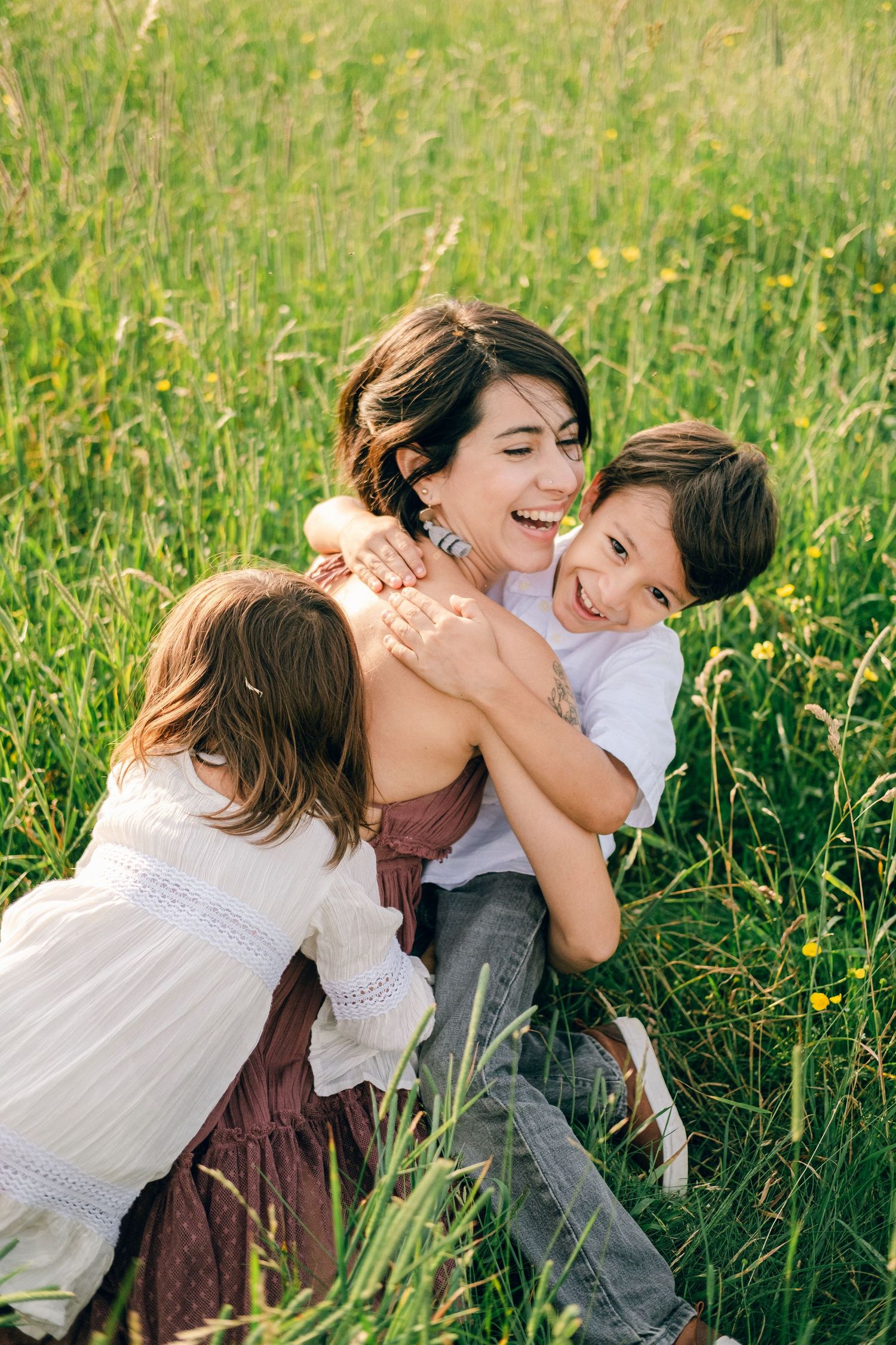 Family Session at Max Patch Trail in North Carolina