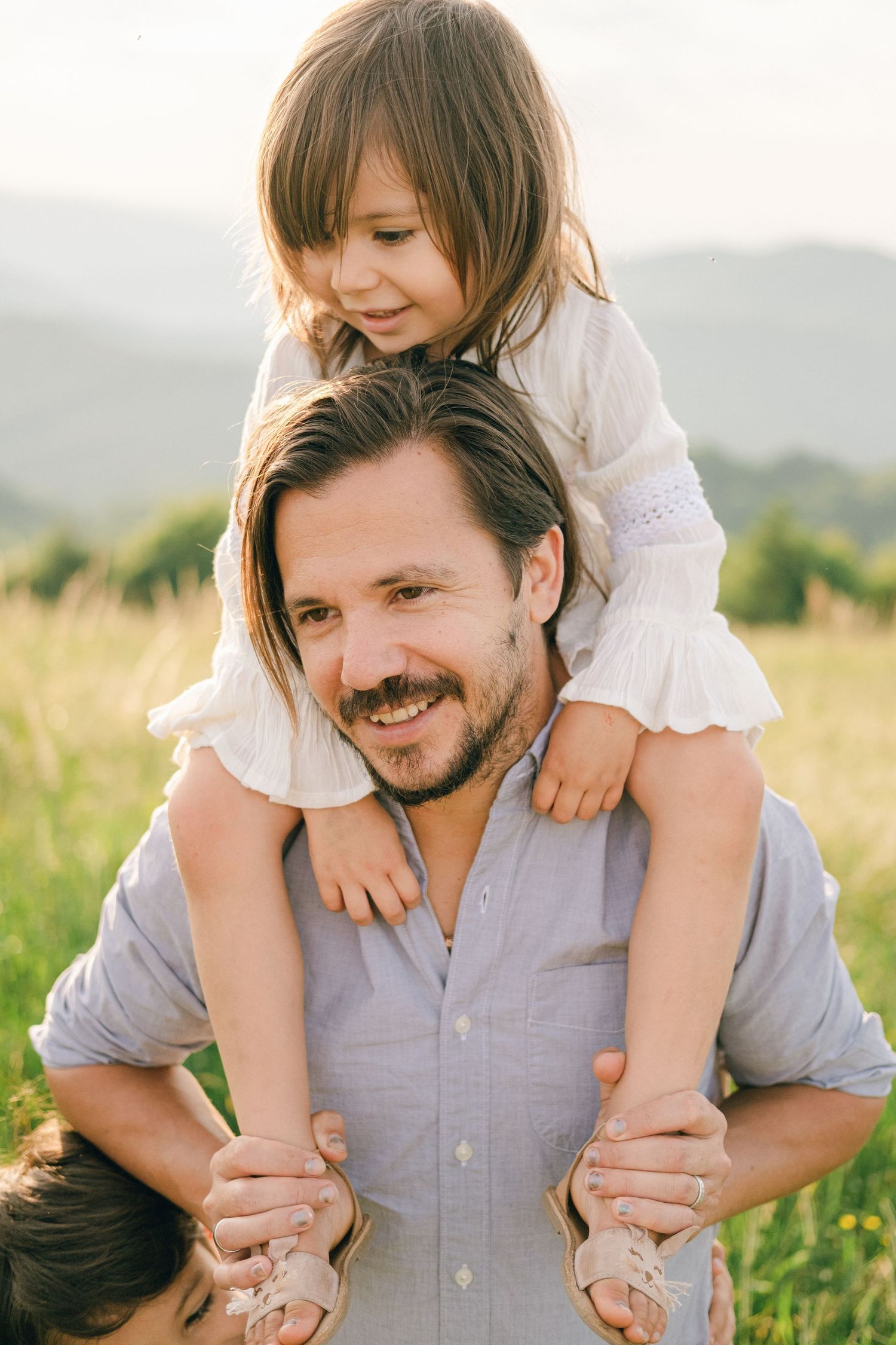 Family Session at Max Patch Trail in North Carolina