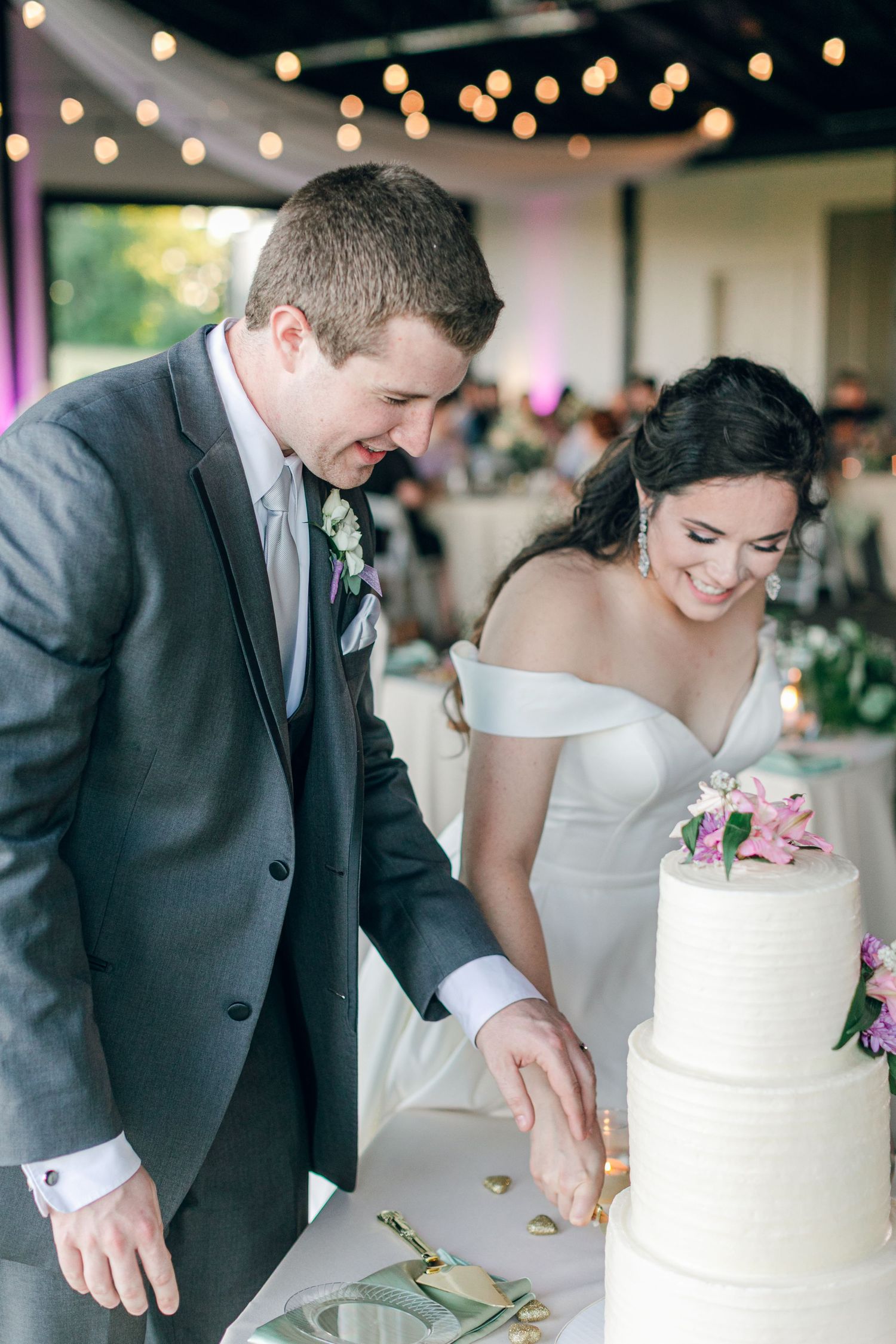 Wedding at Chateau Selah Venue in East Tennessee
