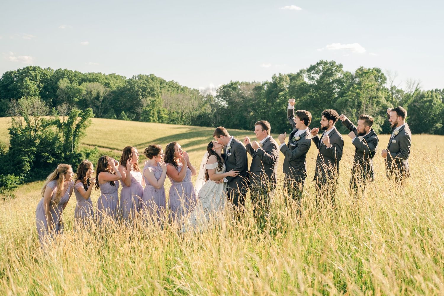 Wedding at Chateau Selah Venue in East Tennessee