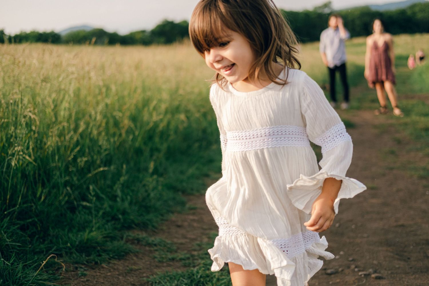 Family Session at Max Patch Trail in North Carolina