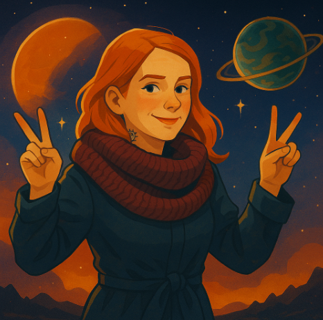 Isabelle Desforges dreams amongst the stars