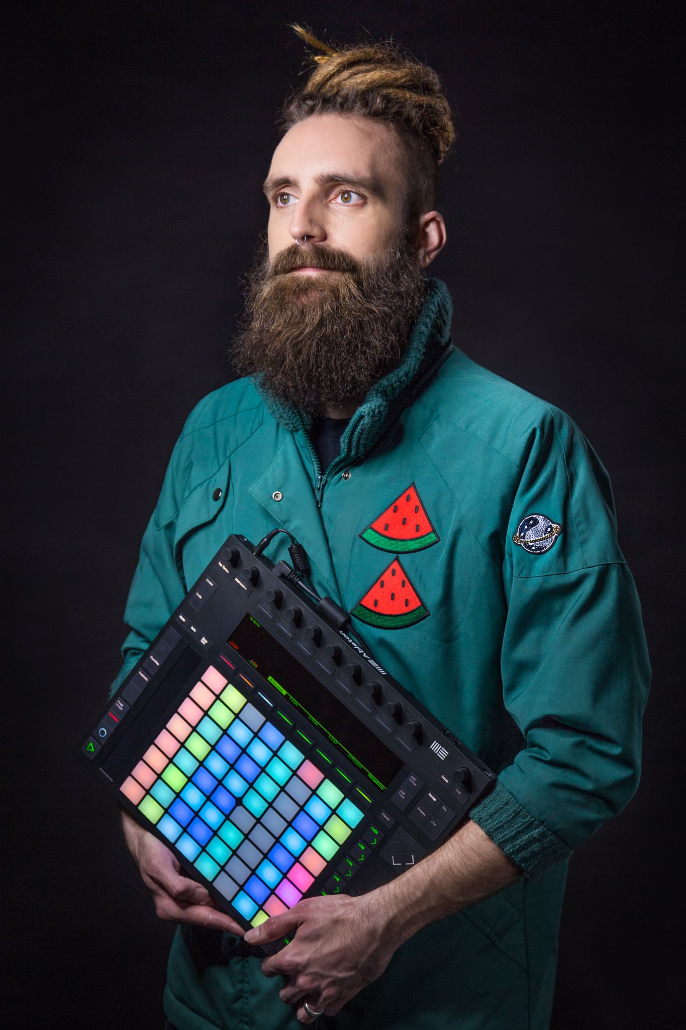 Aaron Spacefood, looking incredibly stylish