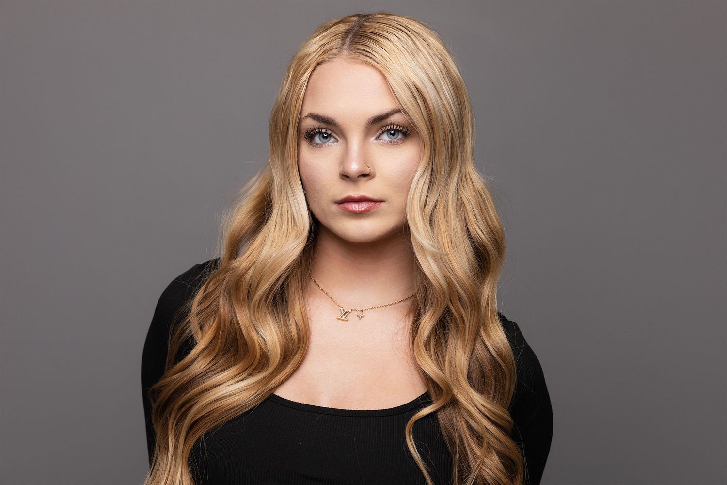 Professional headshot of a model with beauty lighting in Phoenix, AZ