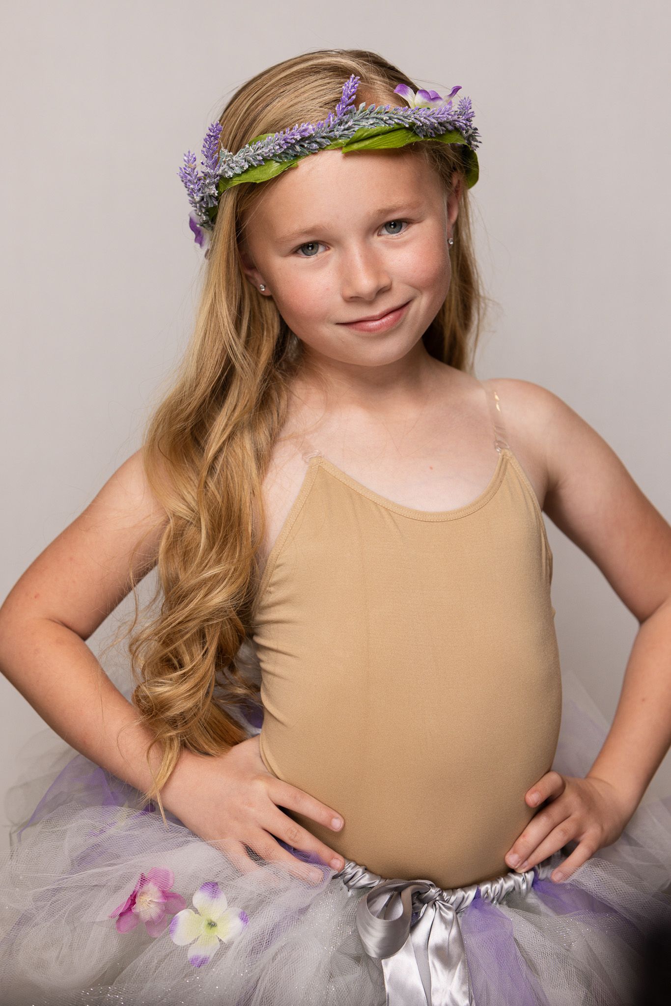 Sassy pose of a child actor