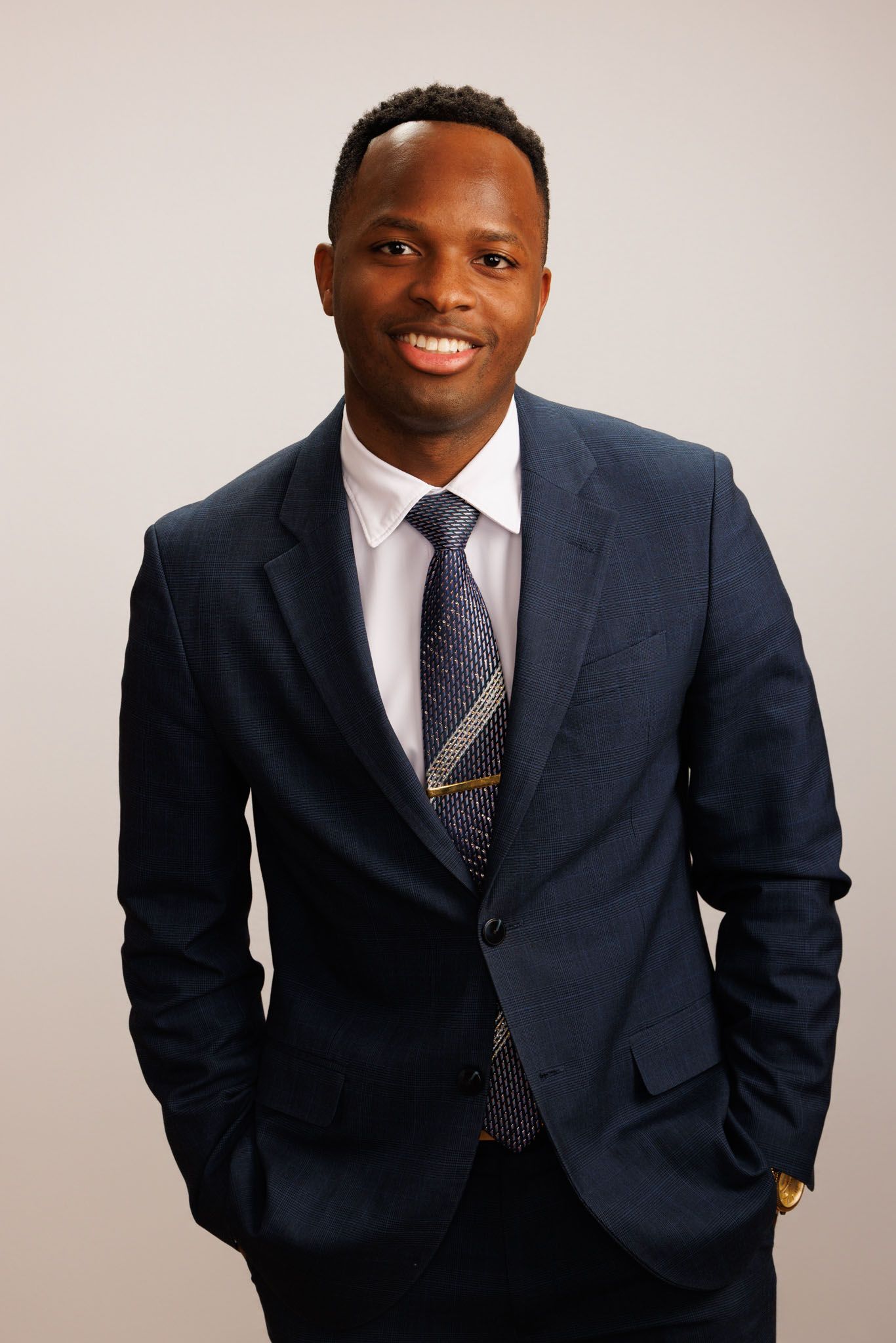 Professional headshot of male with studio lighting in Phoenix, AZ