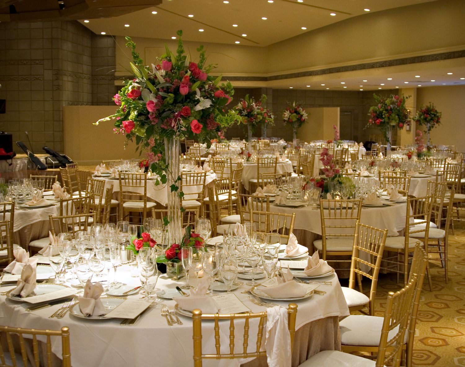 Creative event coverage highlighting decor