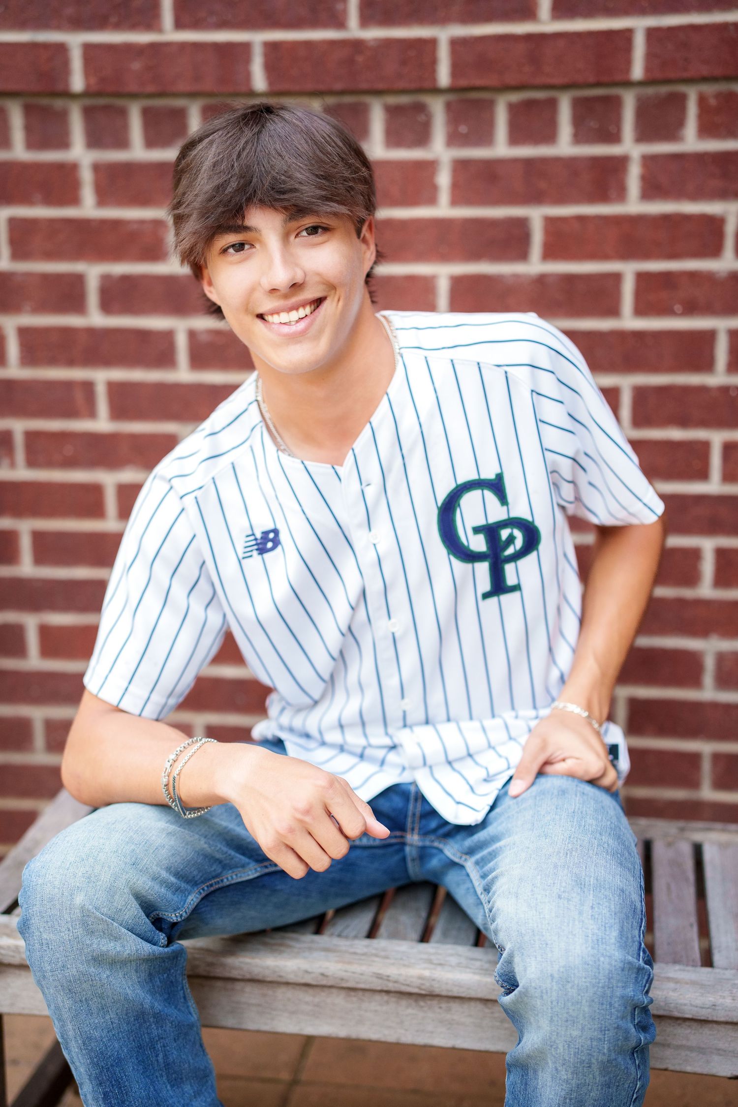 senior baseball player
