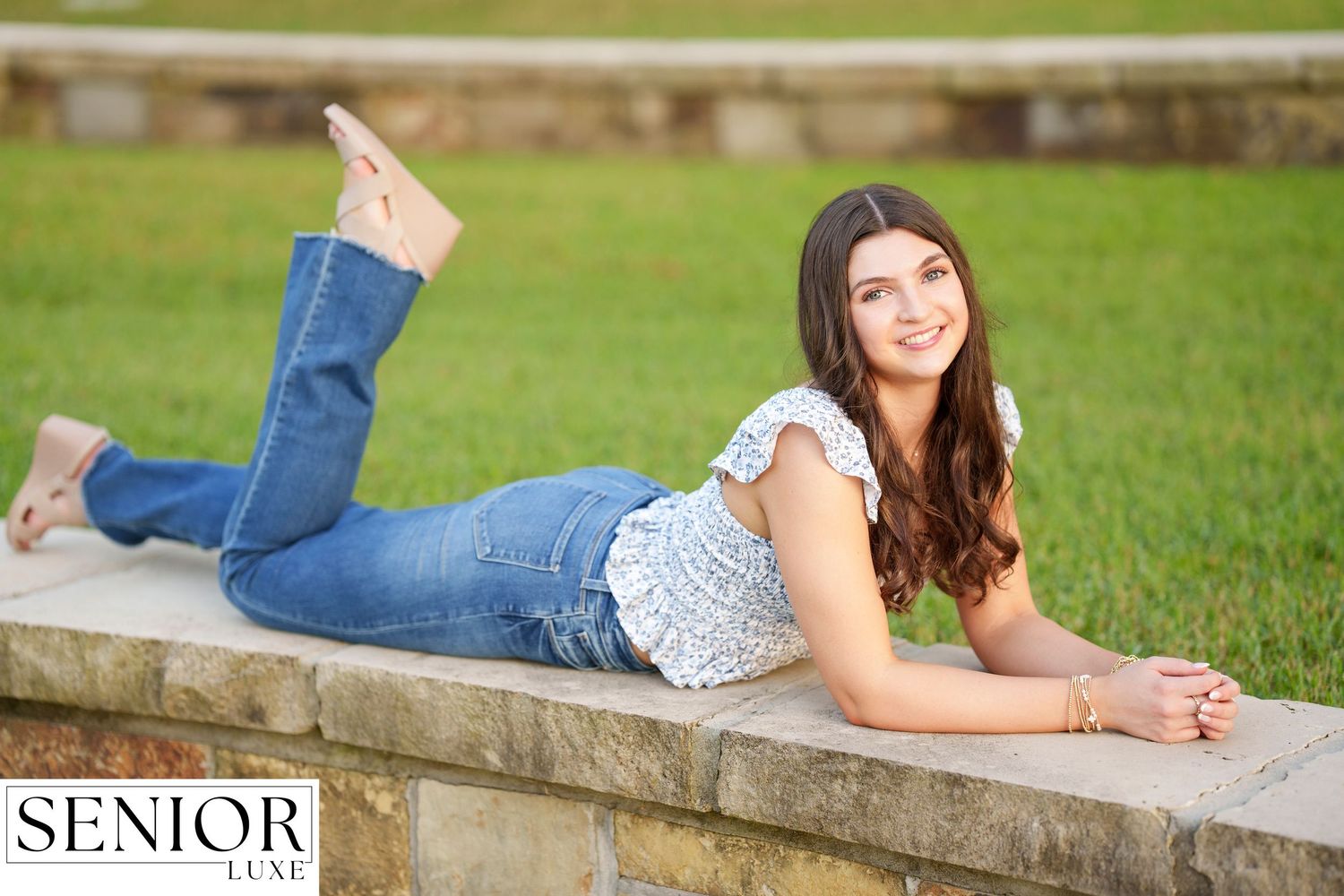 The Woodlands Senior pictures for a girl in nature.  Natural senior photos