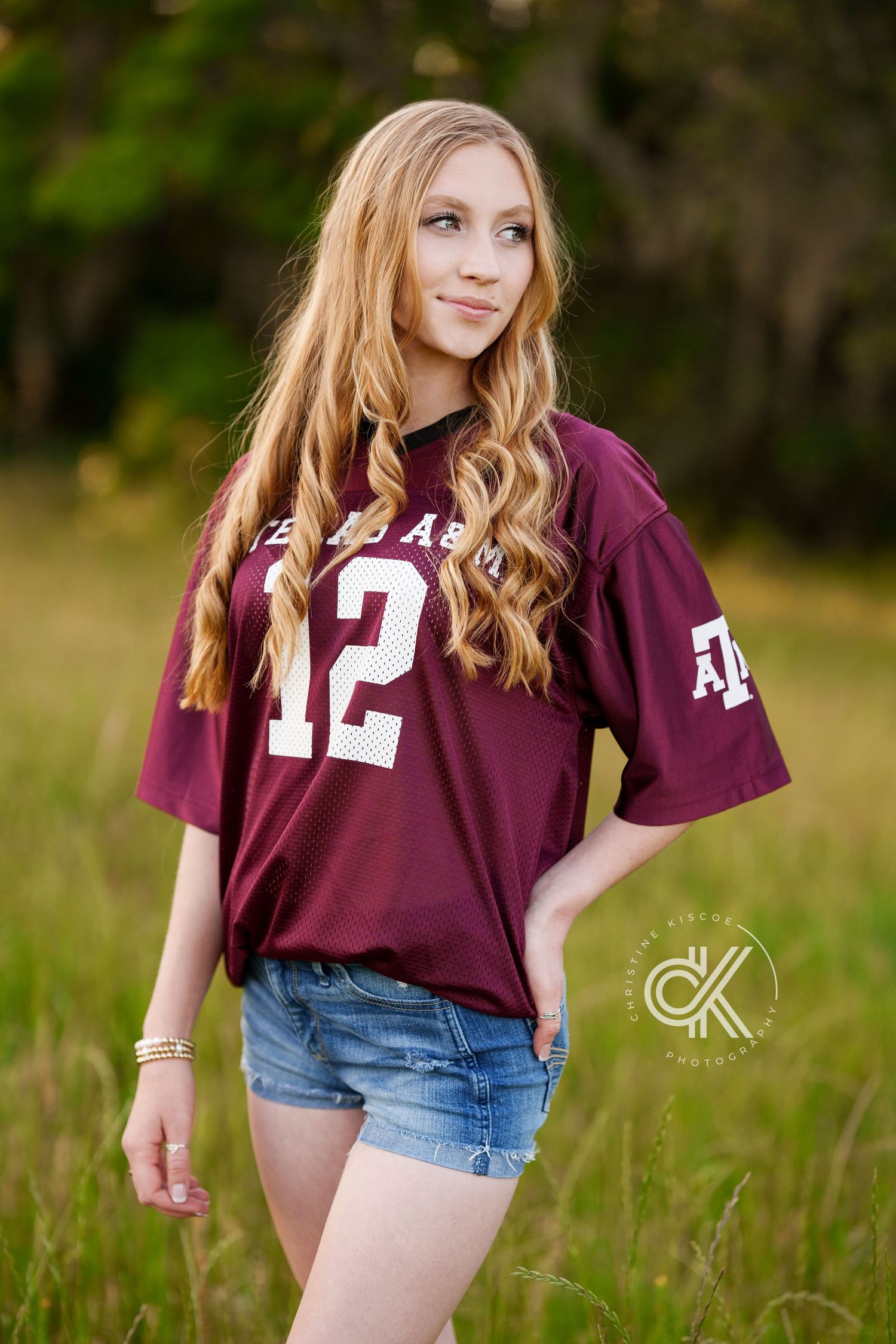 a&M jersey senior girl