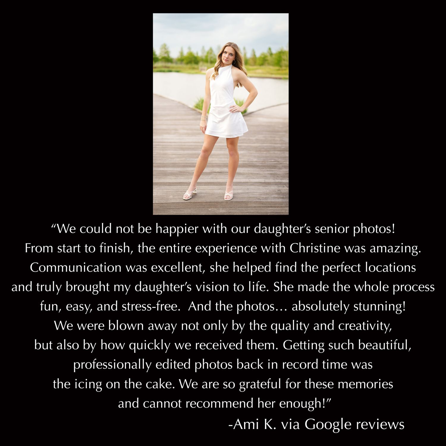 The Woodlands senior photographer reviews for a positive experience and 5 stars. senior girl photos