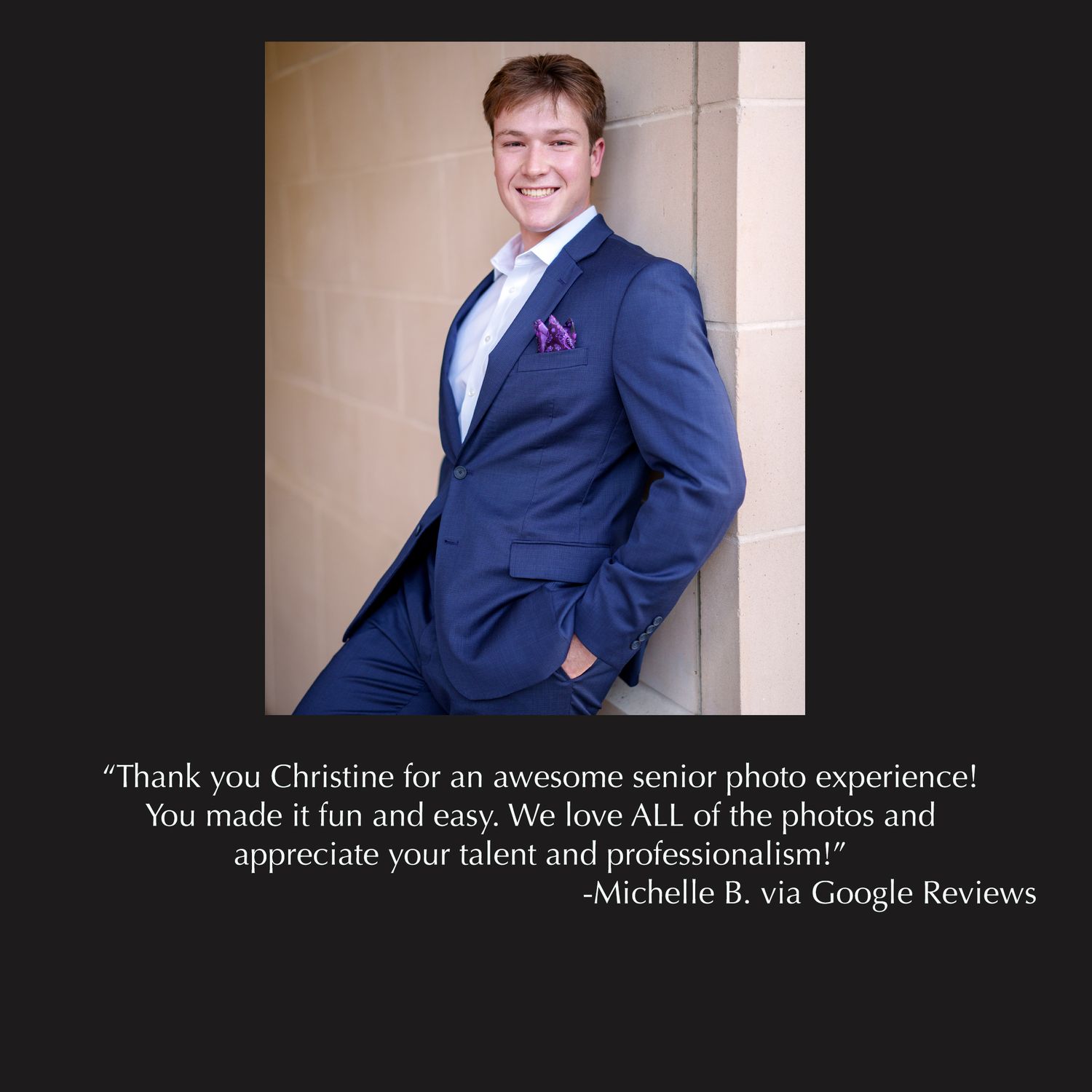 The Woodlands senior photographer reviews for Christine Kiscoe Photography.  What to look for in a senior photographer in the woodlands.