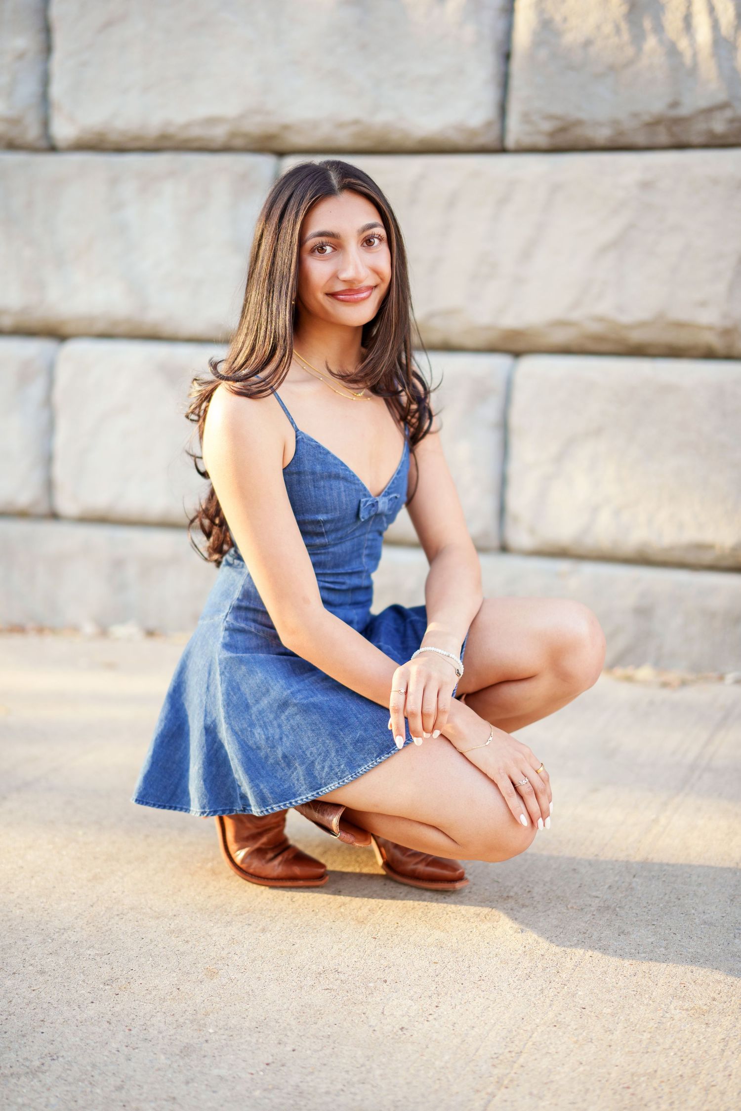 houston senior photos in a park.  the woodlands senior photographer with a girl in a short dress