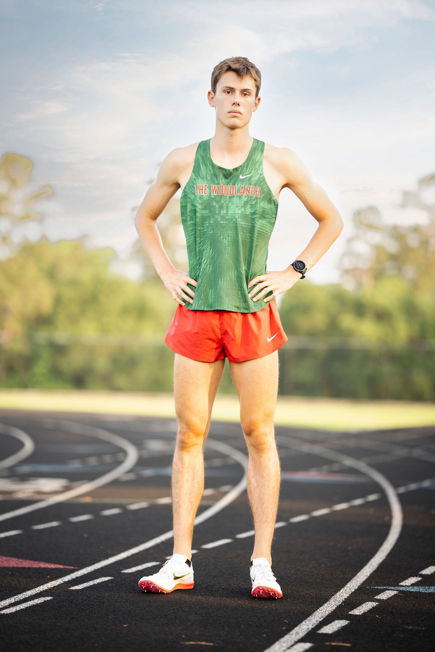 The Woodlands Senior Photographer.  Senior guy photos in the Woodlands