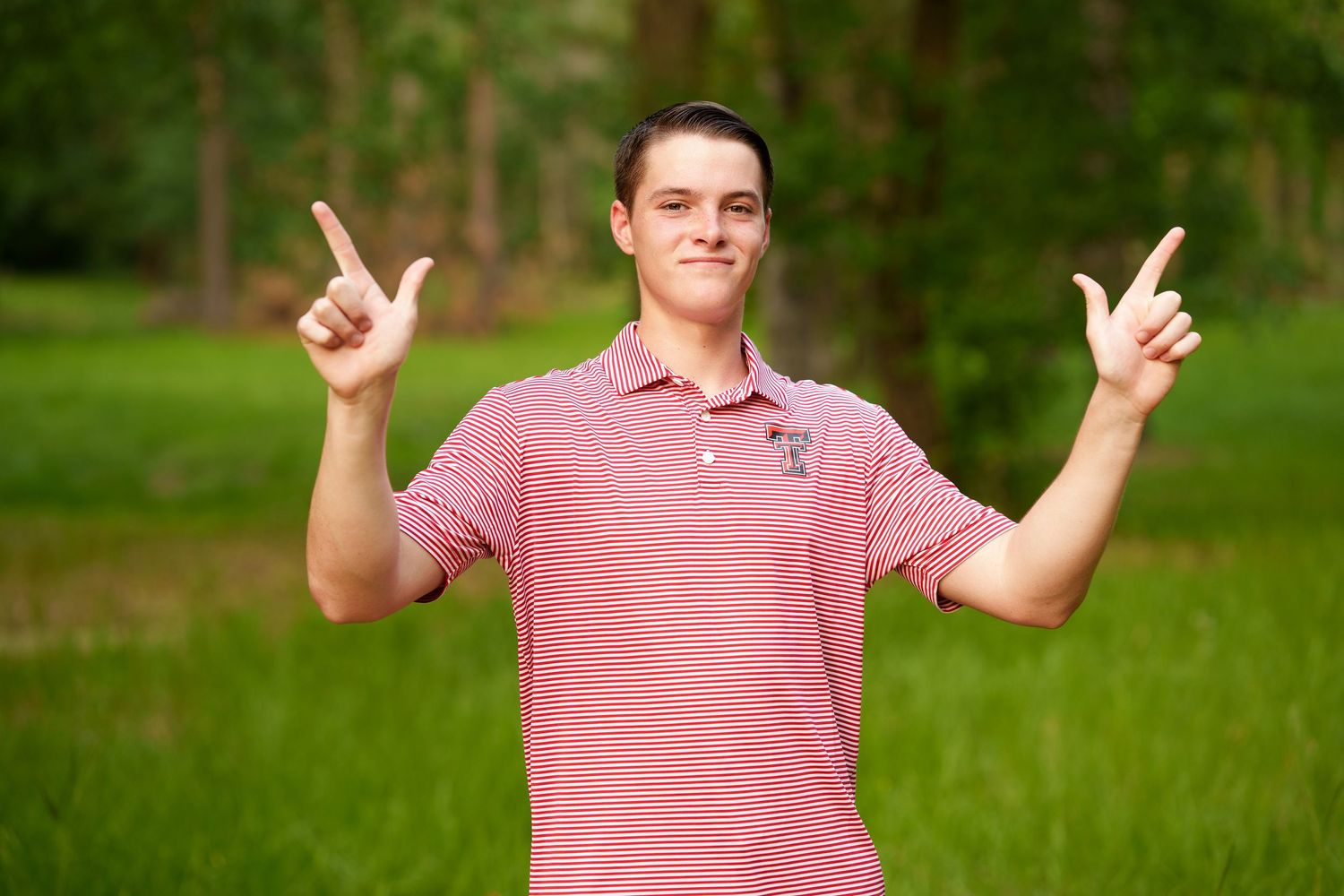 senior guy Texas tech image