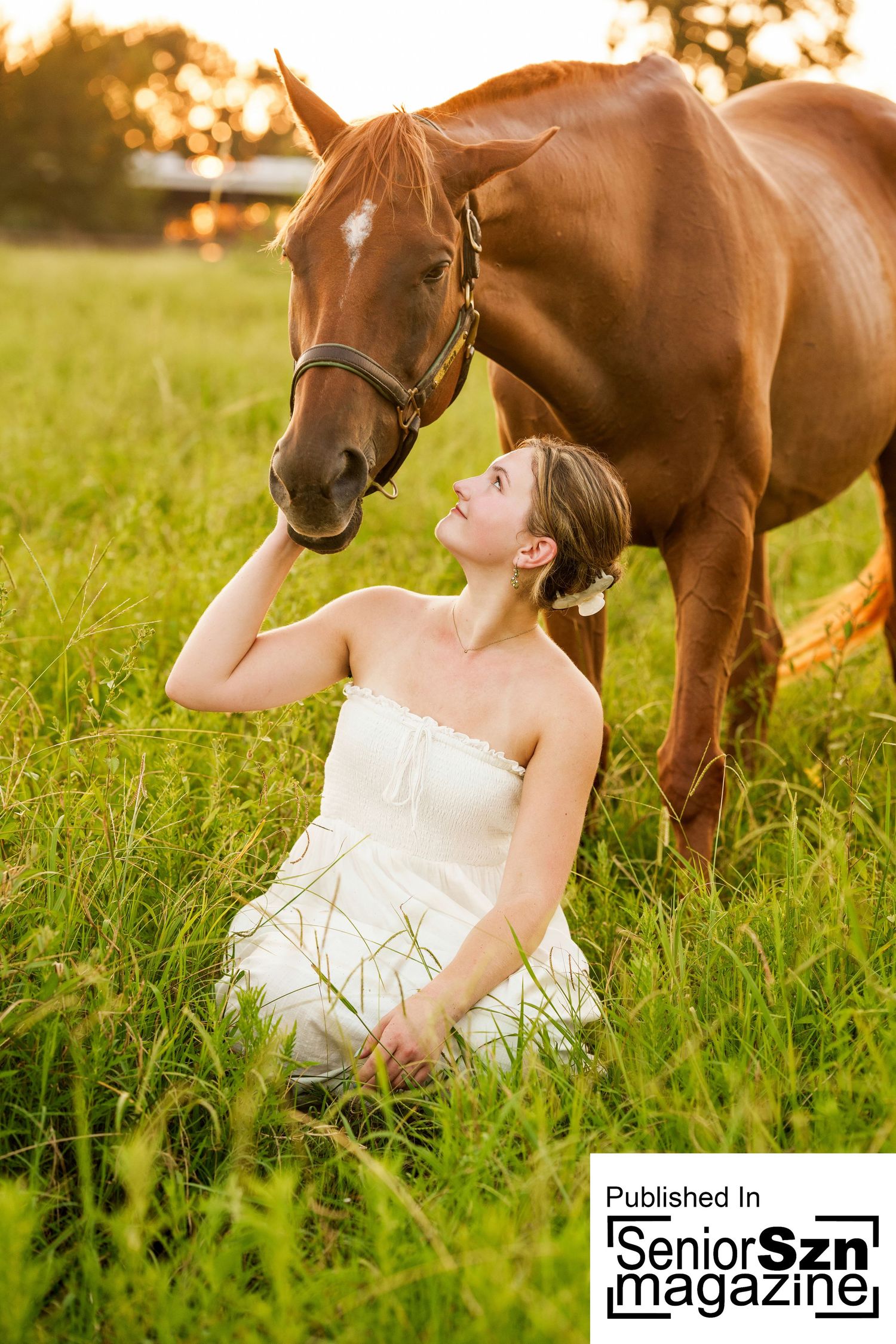 Senior photographer in the Woodlands .  Urban senior girl photo session.   Senior Pictures with a horse
