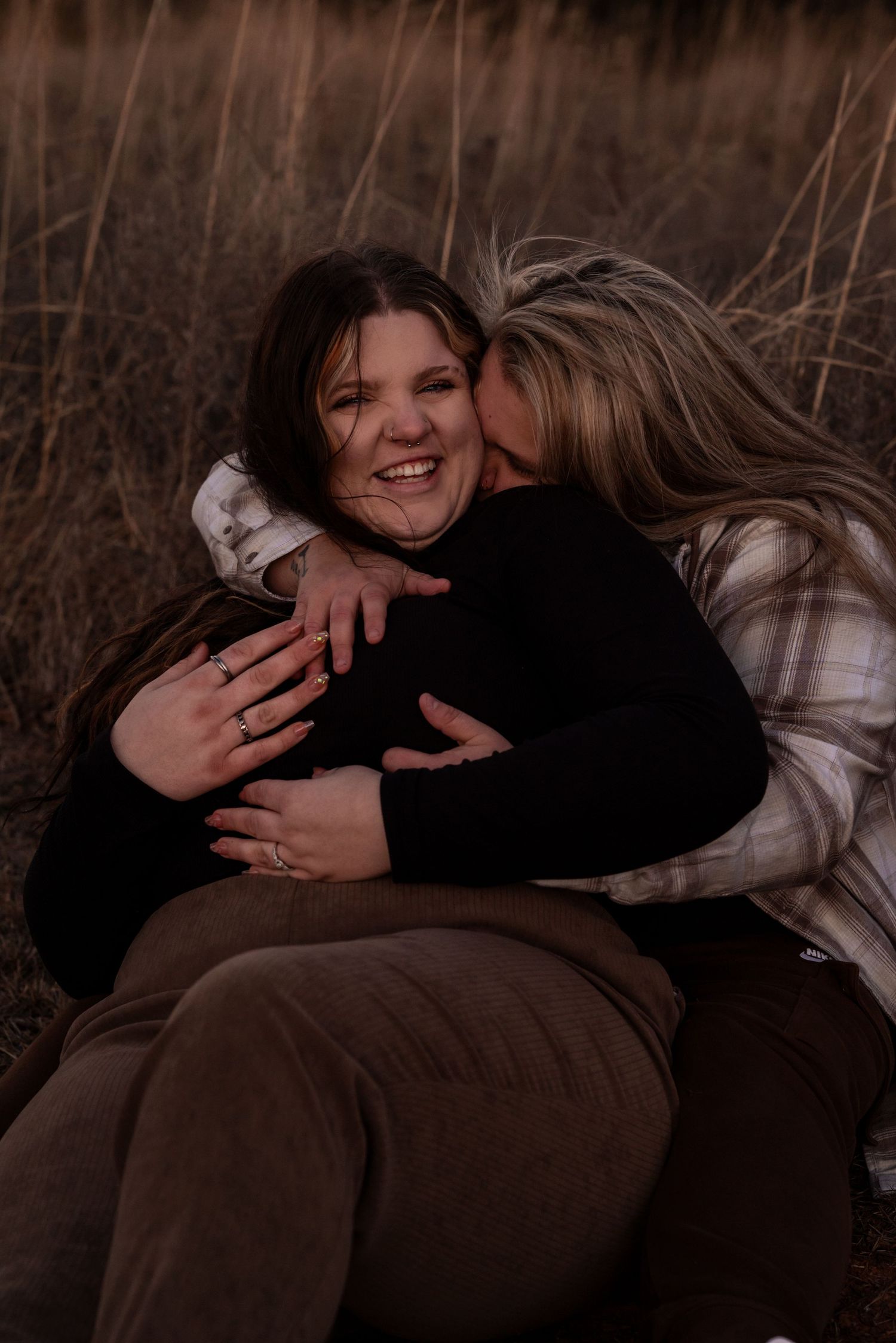Oklahoma City engagement photography, Cheyenne Michelle Photography, Warm and moody portrait photography, LGBTQ friendly Photographer