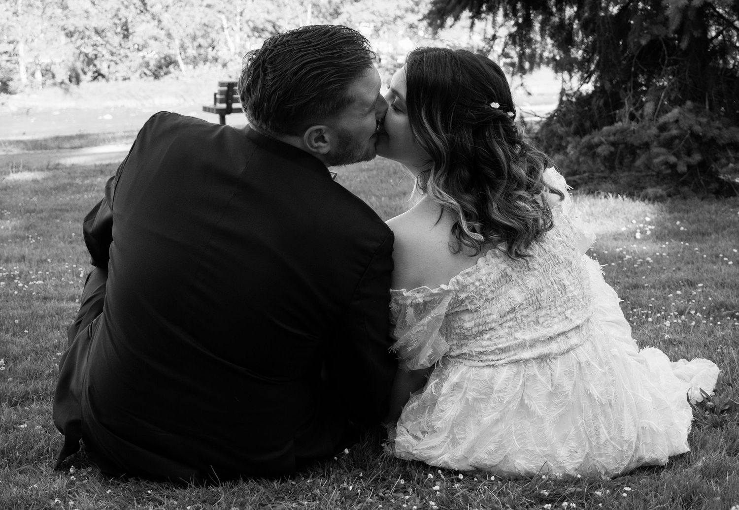 Black and white wedding photography, cinematic wedding photography, moody wedding photography, Oklahoma photographer