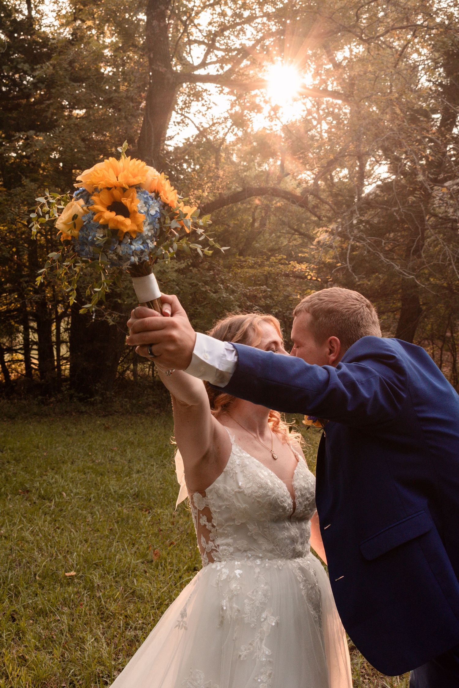 Moody tone wedding Cheyenne Michelle Photography Oklahoma wedding photographer bride and groom portrait creative bridal photography