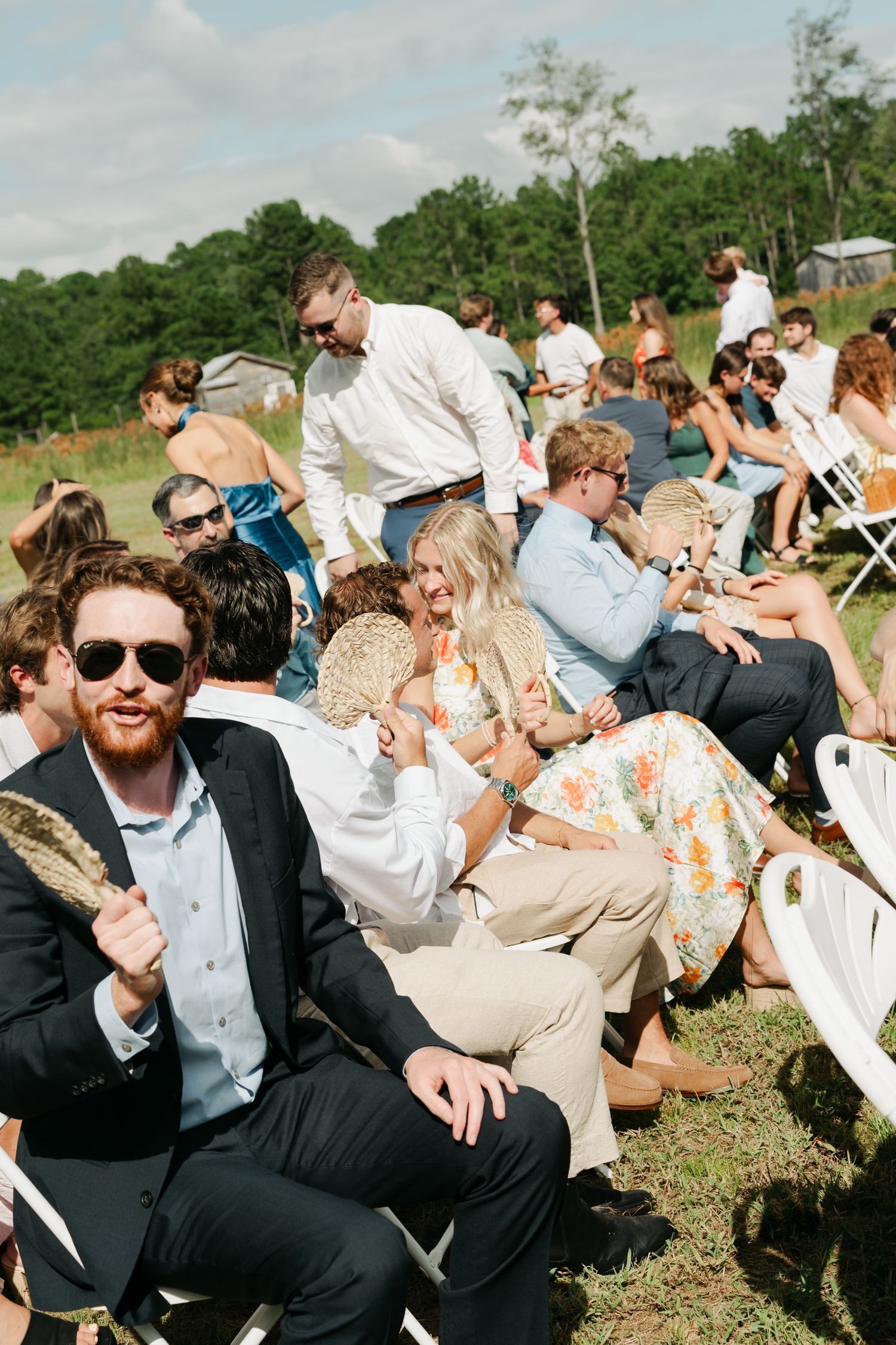 wedding guests
