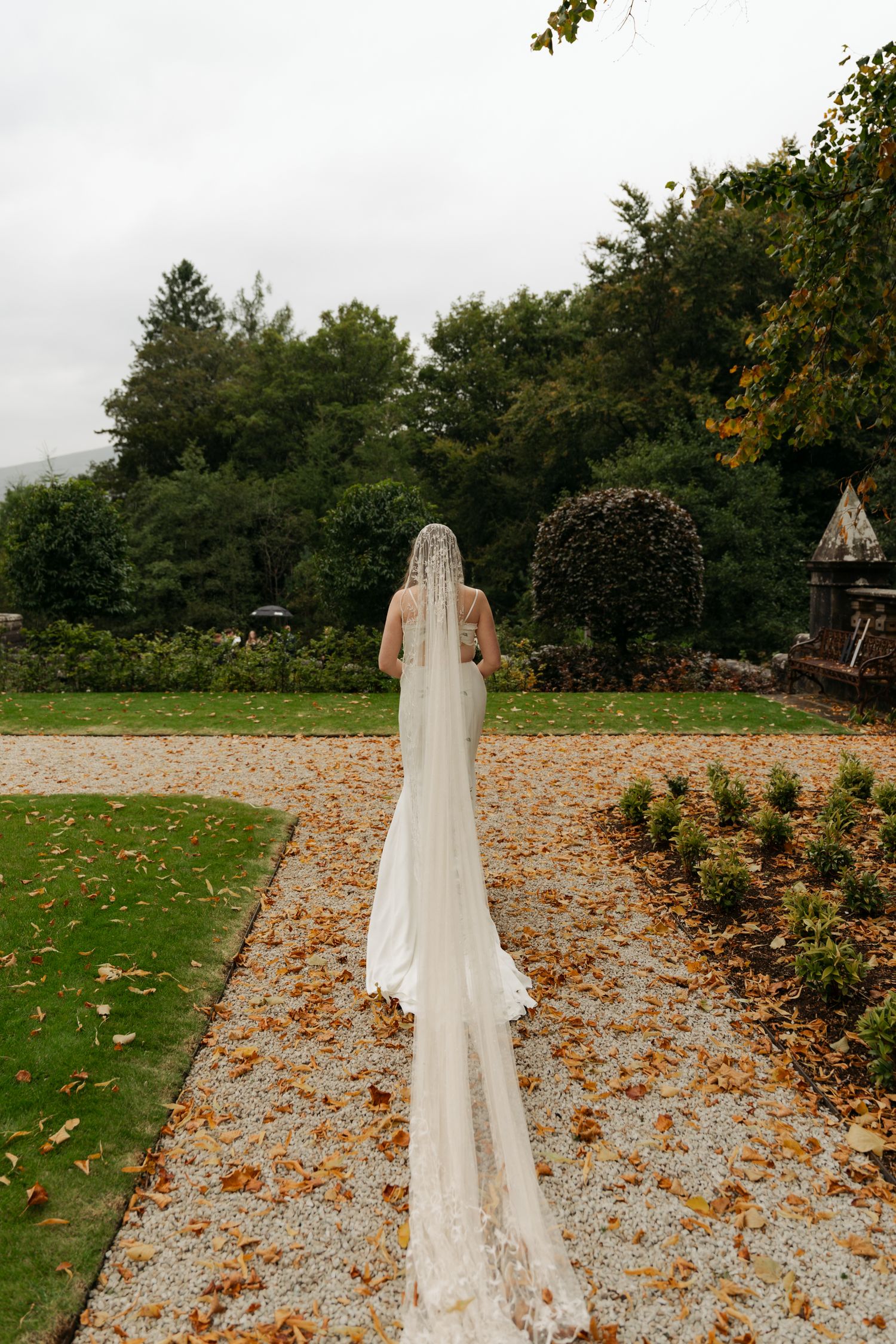 bride walking down the aisle