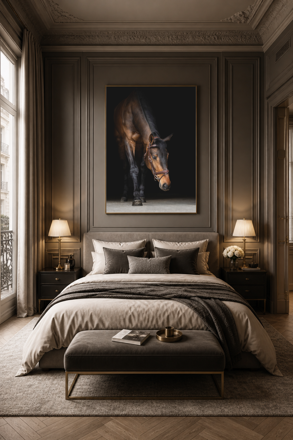 Photographe équestre Rouen - Encadrement photo - shooting cheval Normandie