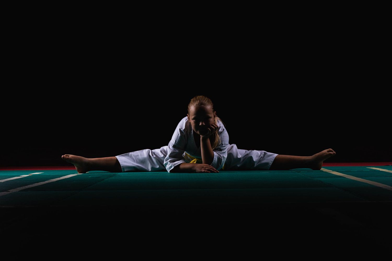 Karate, kovos menai, karate portretai, sporto fotografija