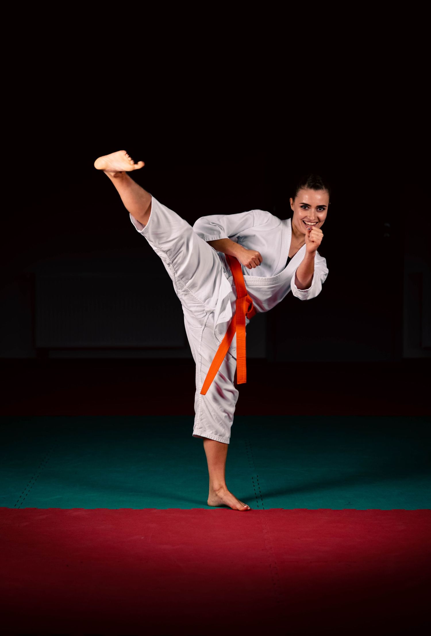 Karate, kovos menai, karate portretai, sporto fotografija