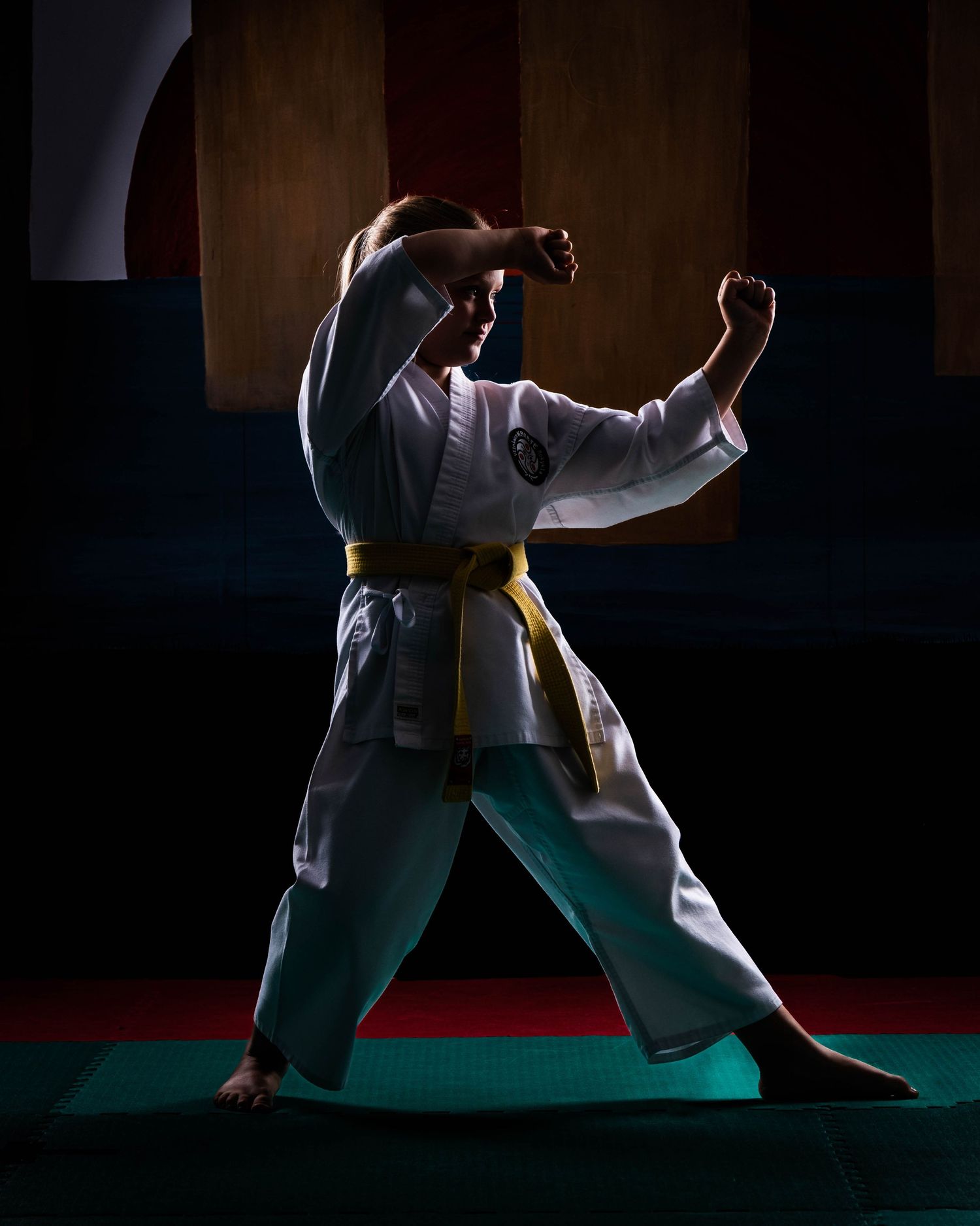 Karate, kovos menai, karate portretai, sporto fotografija