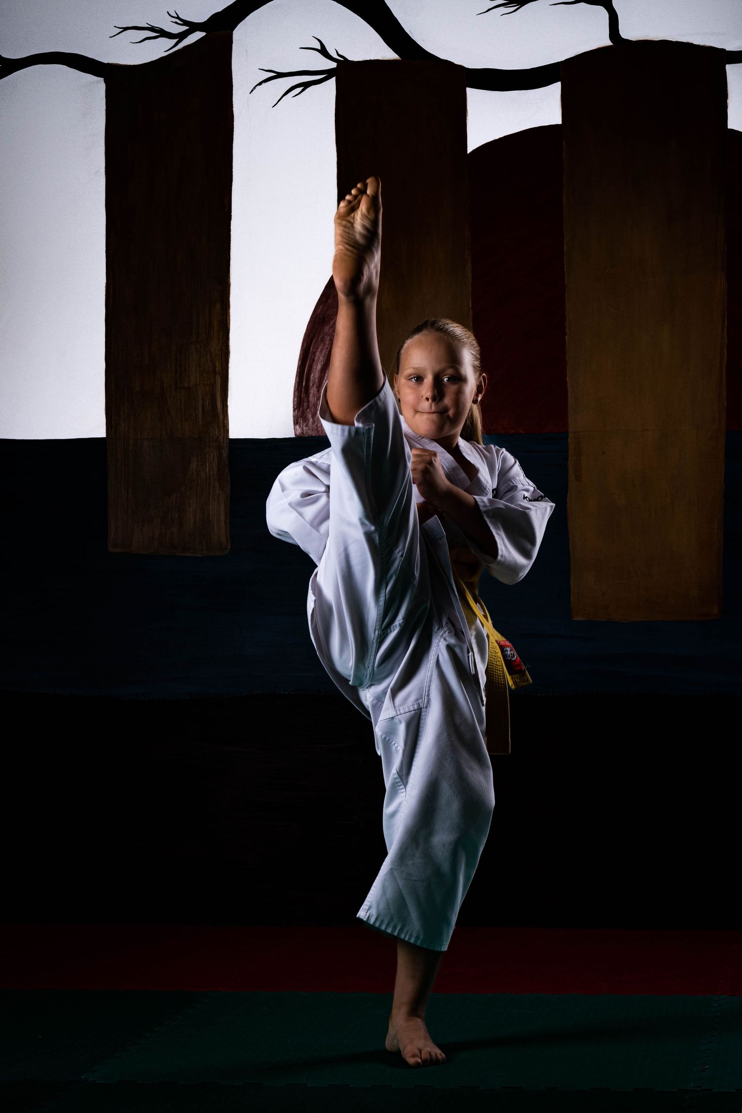 Karate, kovos menai, karate portretai, sporto fotografija