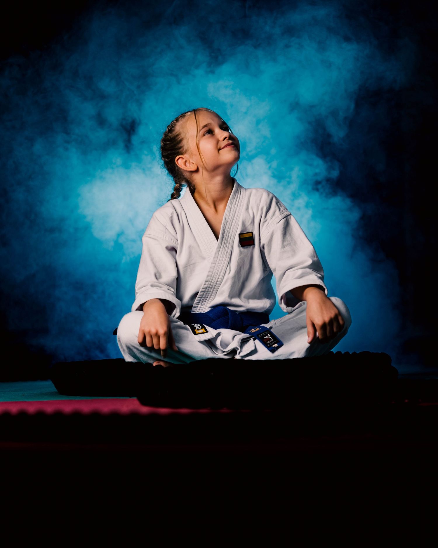 Karate, kovos menai, karate portretai, sporto fotografija