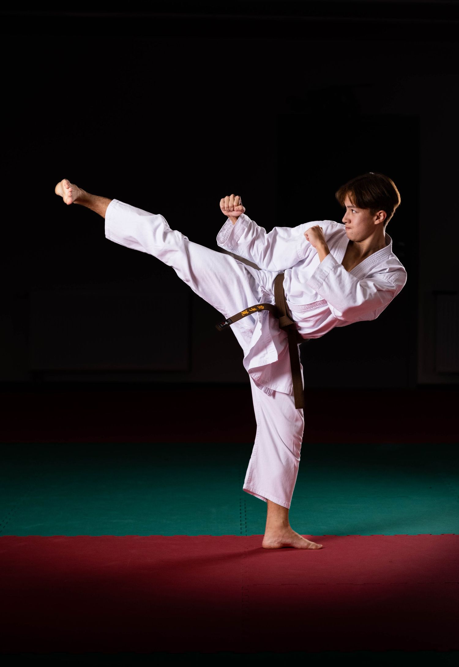 Karate, kovos menai, karate portretai, sporto fotografija
