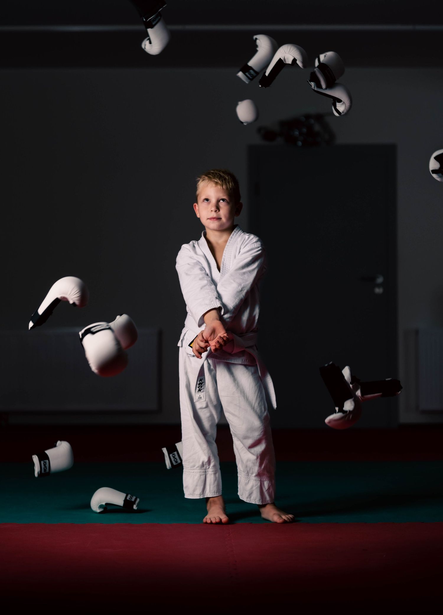 Karate, kovos menai, karate portretai, sporto fotografija