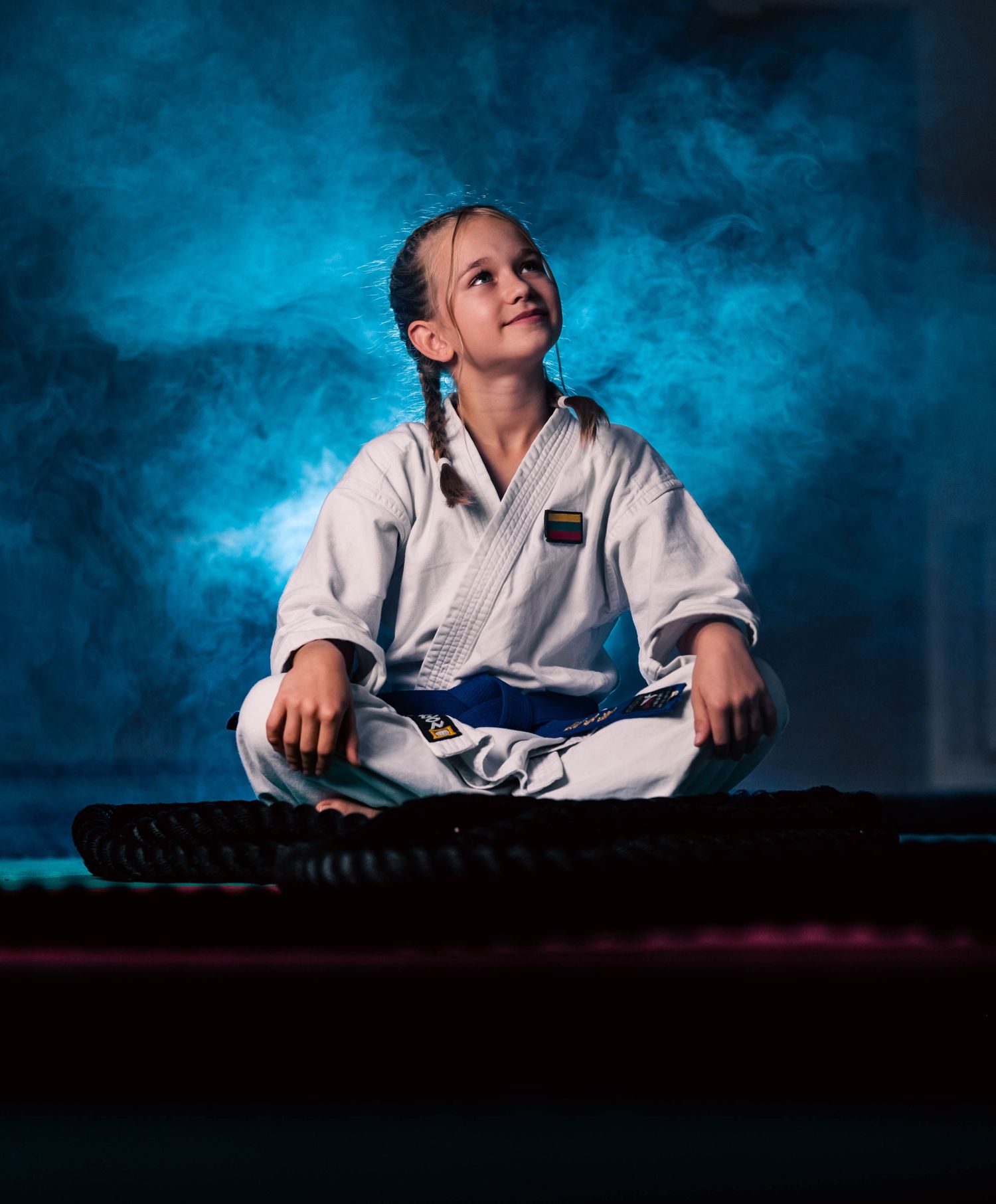 Karate, kovos menai, karate portretai, sporto fotografija