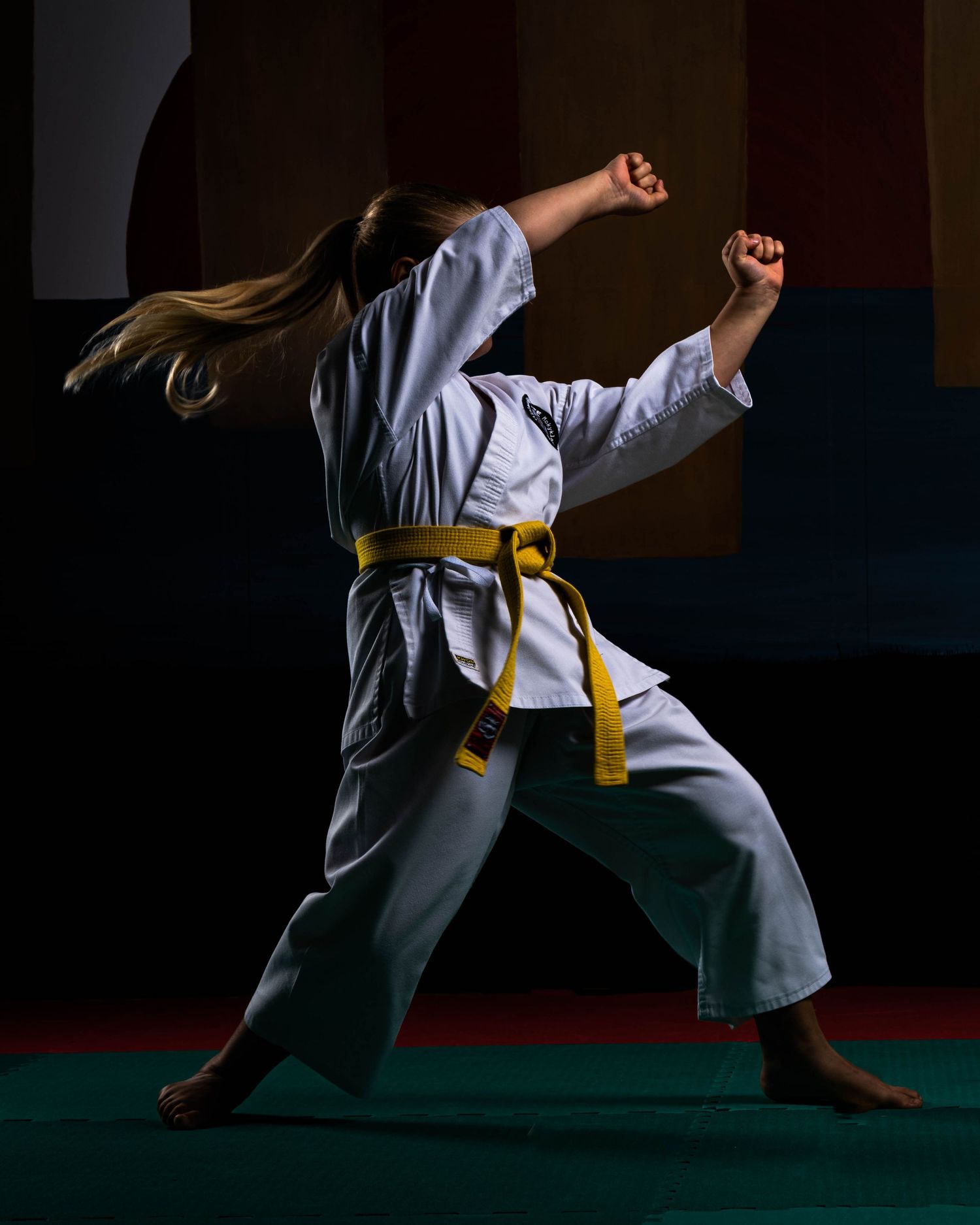 Karate, kovos menai, karate portretai, sporto fotografija