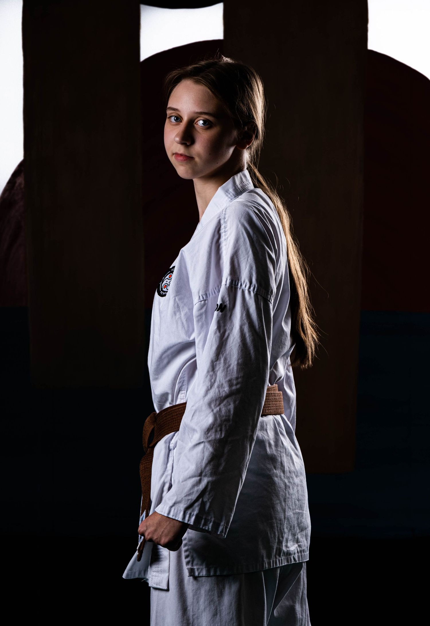 Karate, kovos menai, karate portretai, sporto fotografija