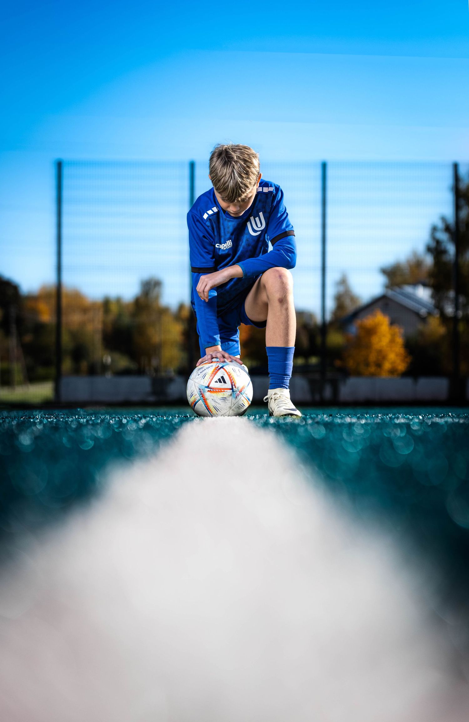 Futbolas, futbolo portretai , sporto fotografija