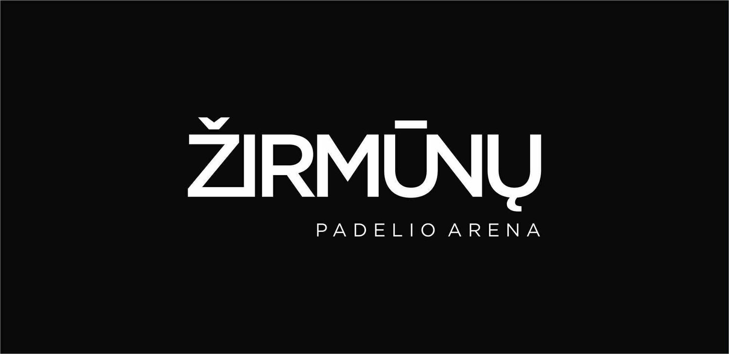 Žirmūnų padelio arena logo