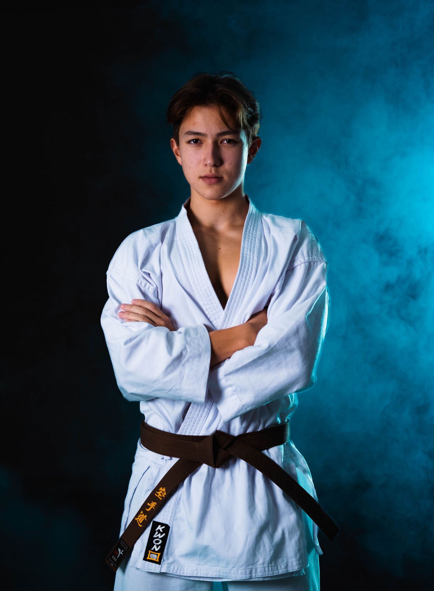 Karate, kovos menai, karate portretai, sporto fotografija