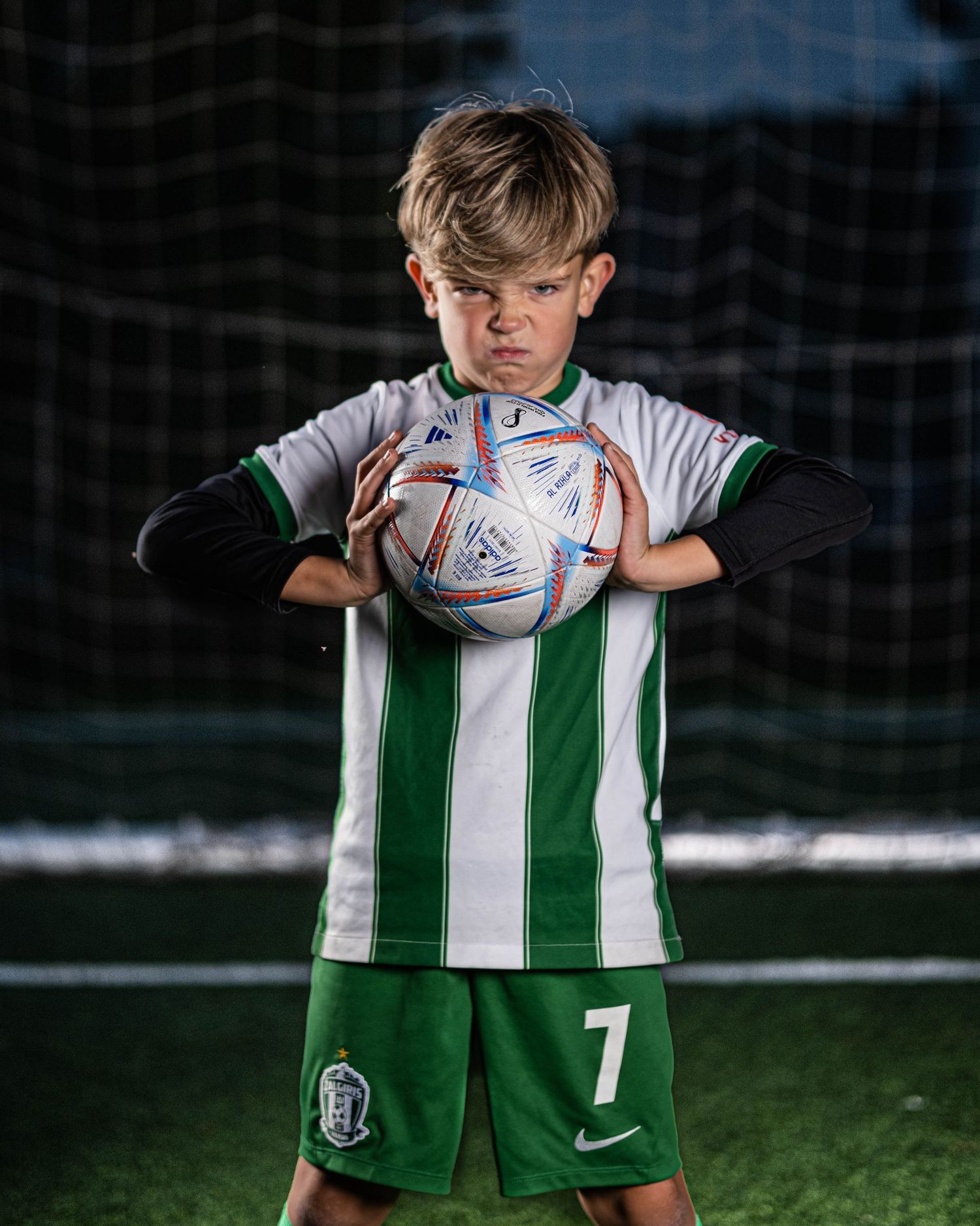 Futbolas, futbolo portretai , sporto fotografija