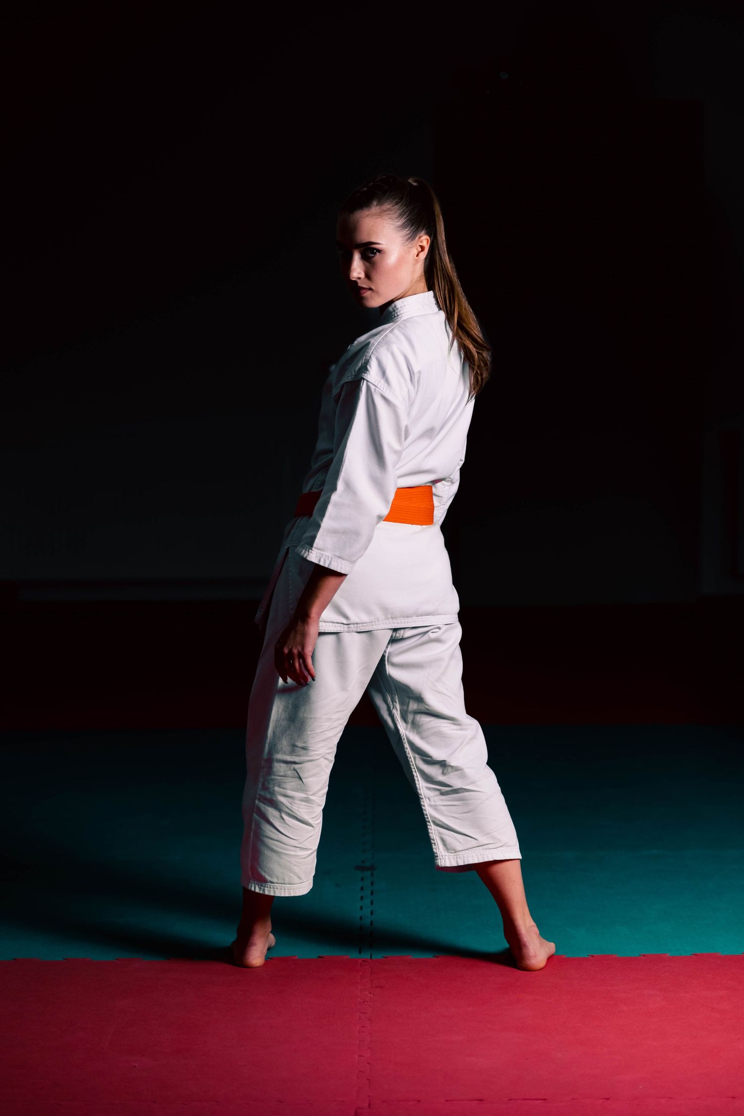 Karate, kovos menai, karate portretai, sporto fotografija