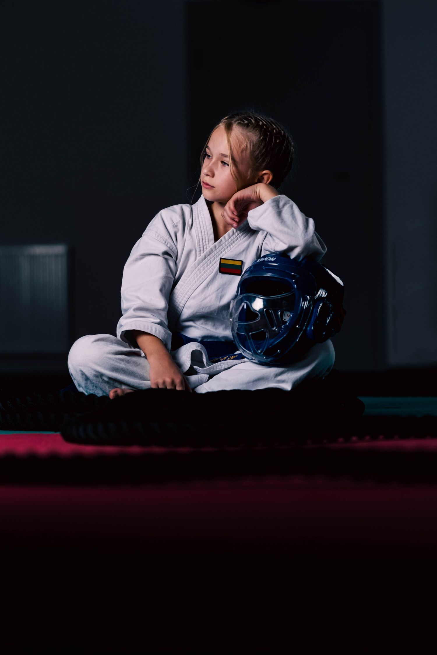 Karate, kovos menai, karate portretai, sporto fotografija