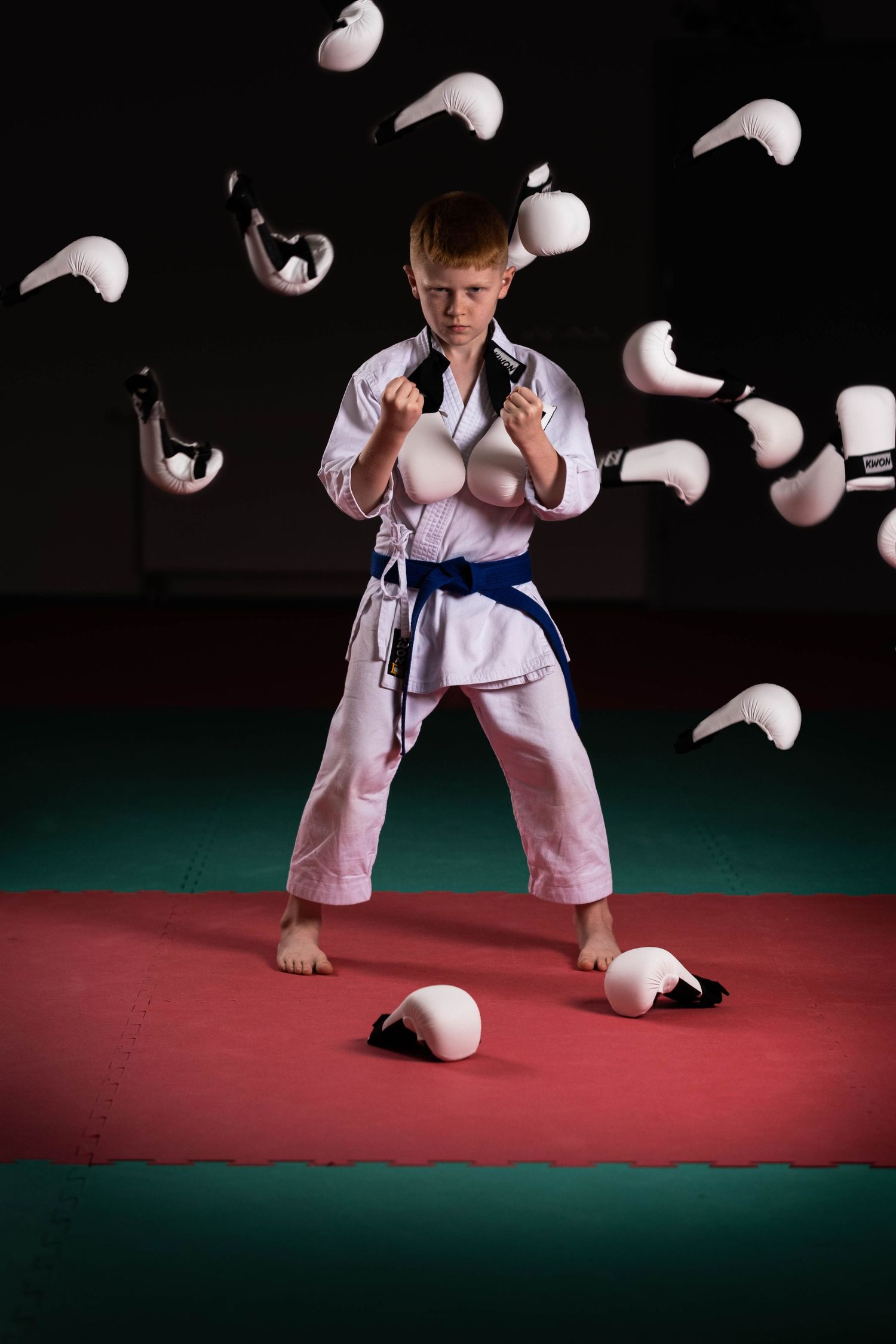 Karate, kovos menai, karate portretai, sporto fotografija