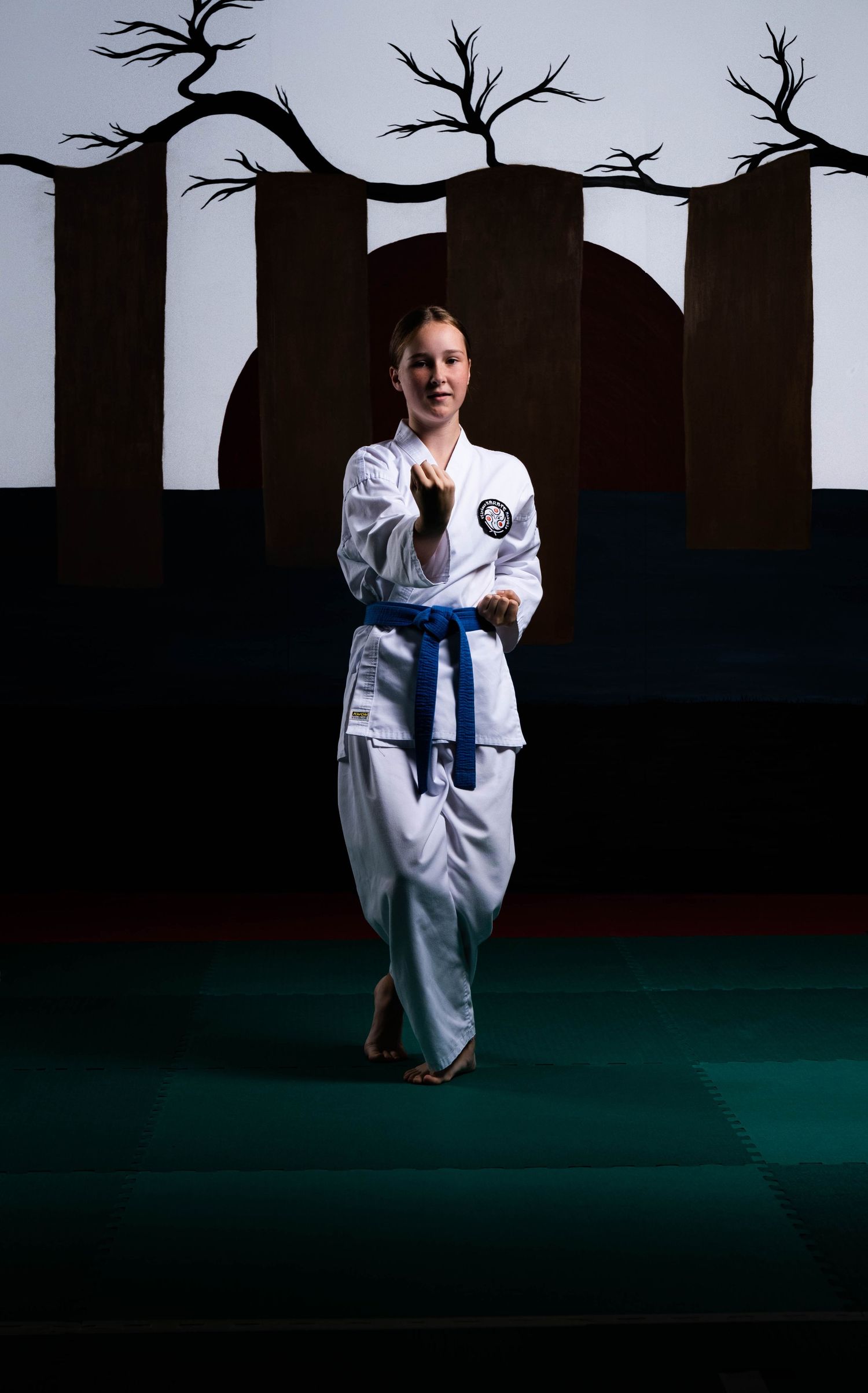 Karate, kovos menai, karate portretai, sporto fotografija