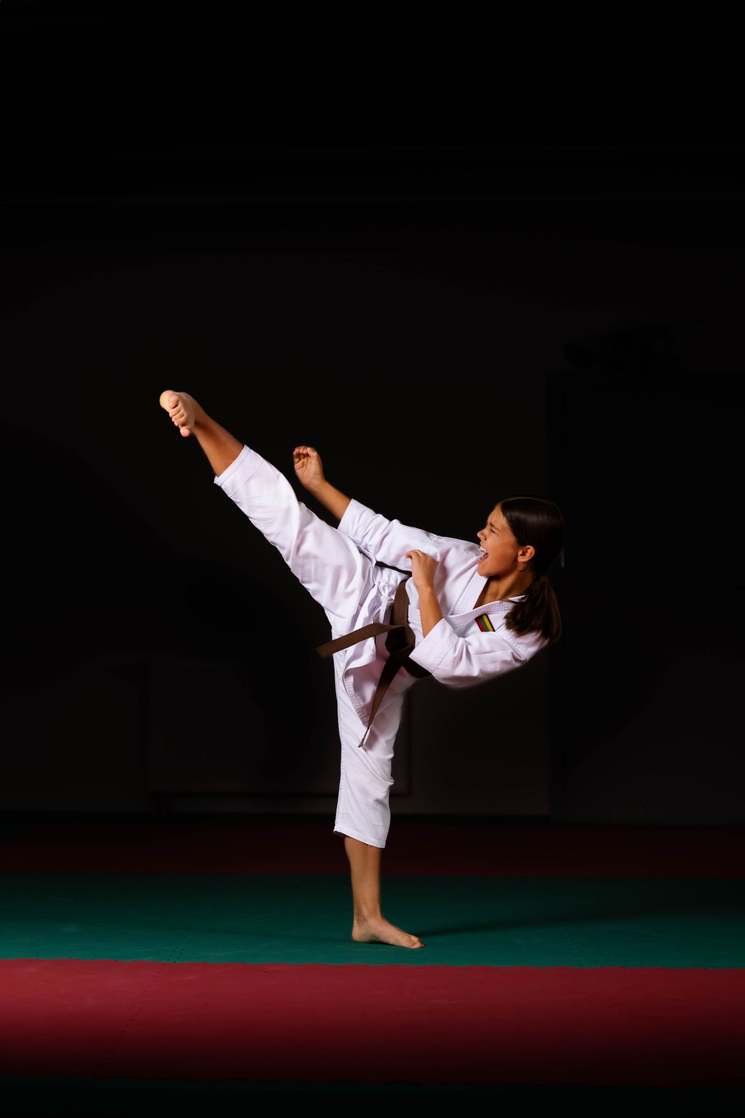 Karate, kovos menai, karate portretai, sporto fotografija
